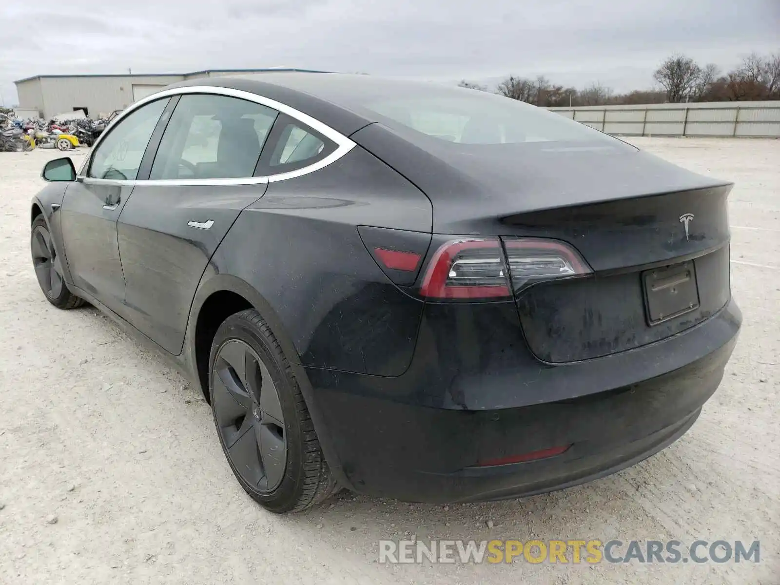 3 Photograph of a damaged car 5YJ3E1EA1KF410638 TESLA MODEL 3 2019