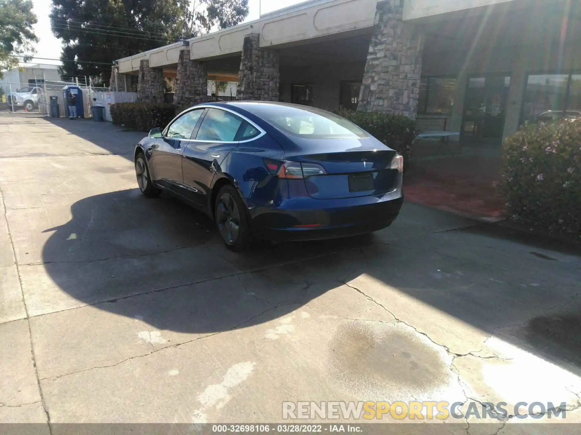 3 Photograph of a damaged car 5YJ3E1EA1KF411868 TESLA MODEL 3 2019