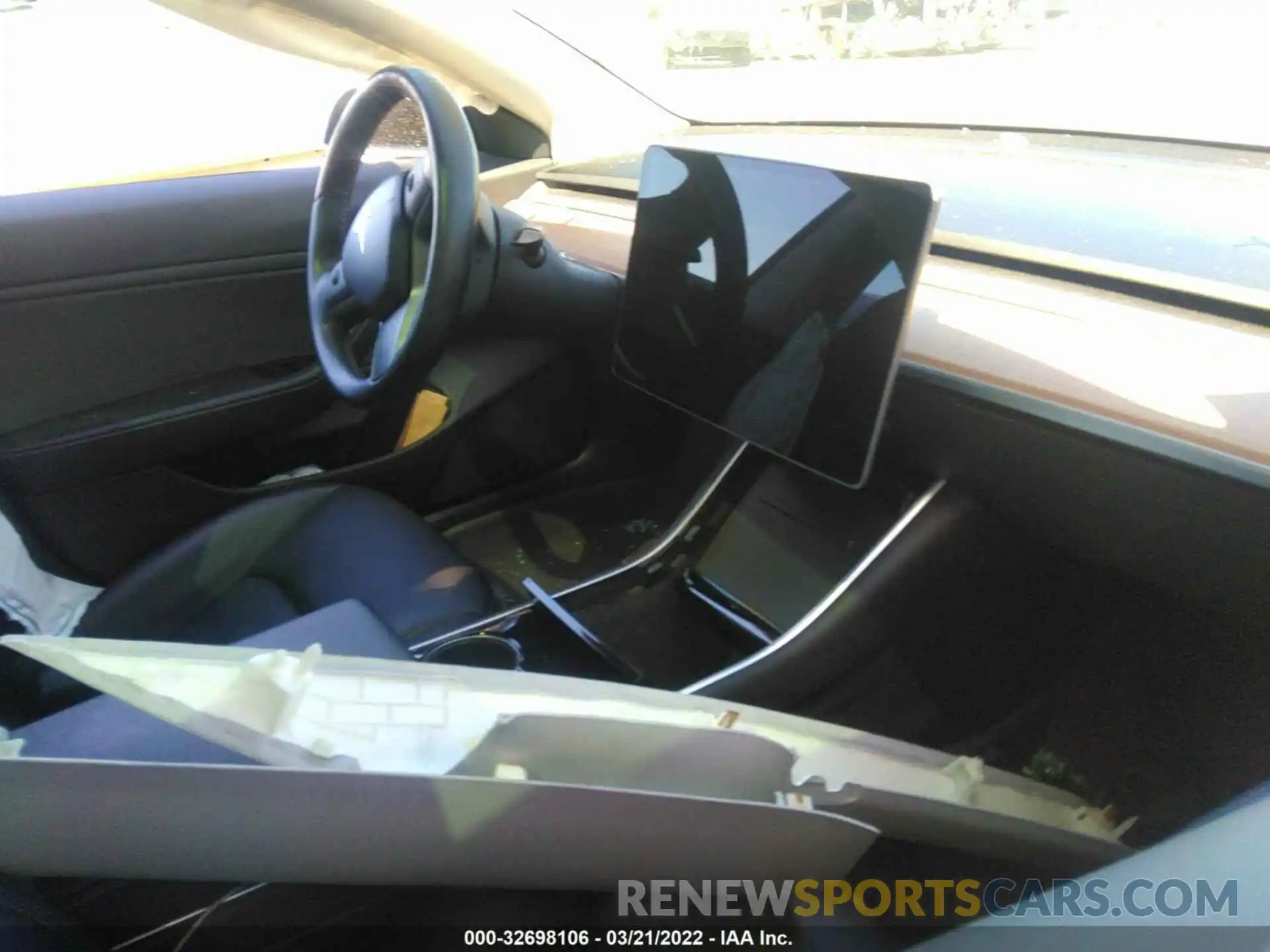 5 Photograph of a damaged car 5YJ3E1EA1KF411868 TESLA MODEL 3 2019