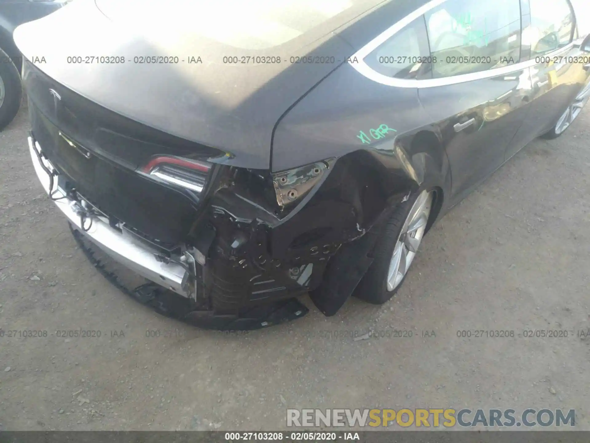 6 Photograph of a damaged car 5YJ3E1EA1KF417072 TESLA MODEL 3 2019