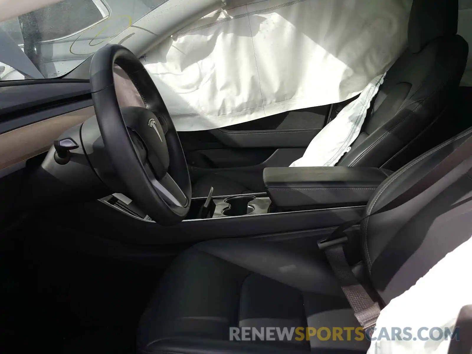 5 Photograph of a damaged car 5YJ3E1EA1KF425088 TESLA MODEL 3 2019