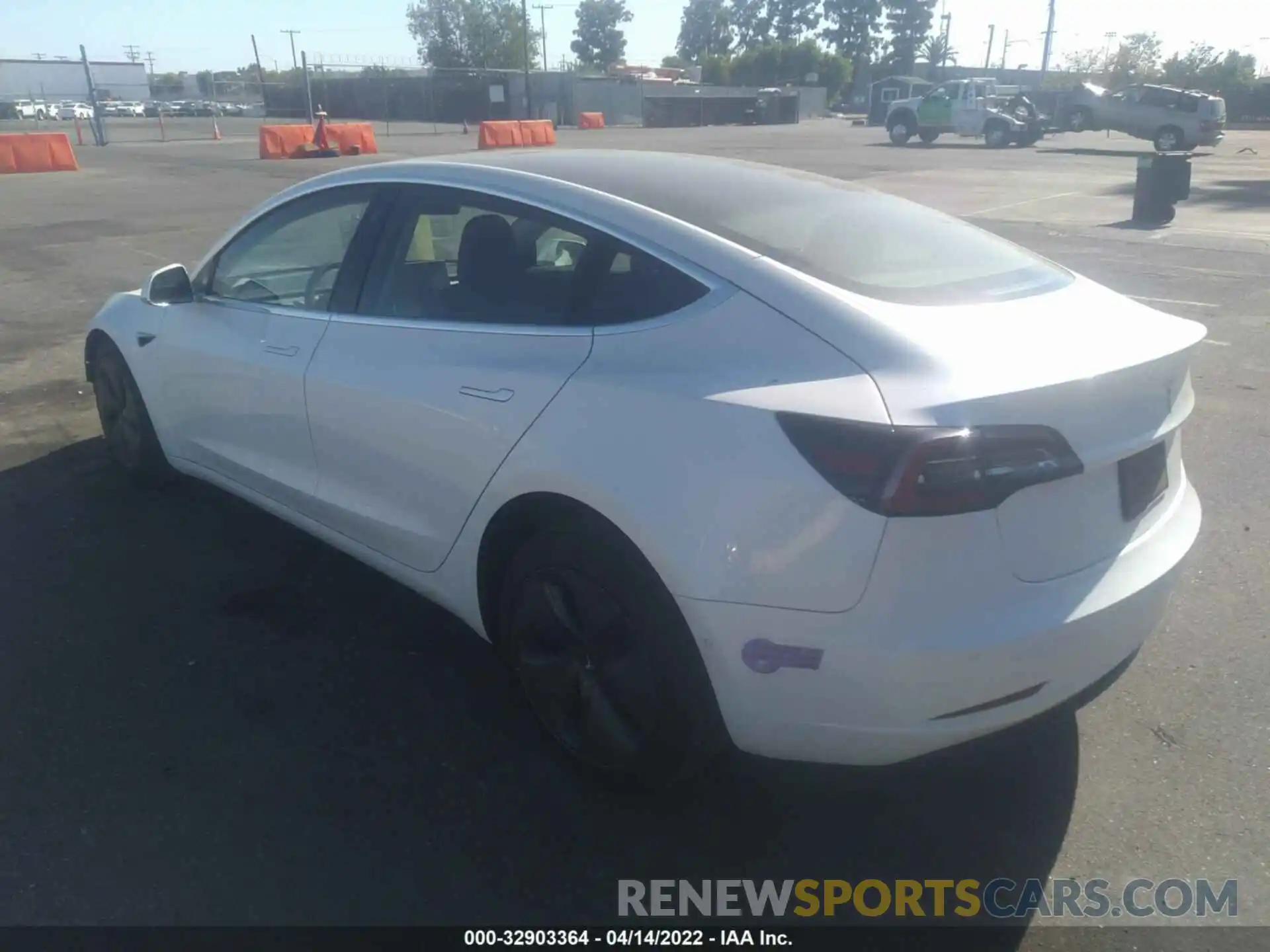 3 Photograph of a damaged car 5YJ3E1EA1KF430730 TESLA MODEL 3 2019