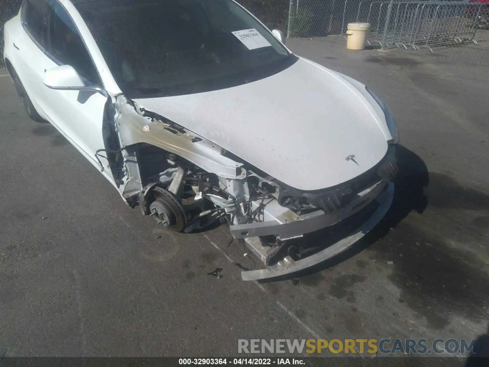 6 Photograph of a damaged car 5YJ3E1EA1KF430730 TESLA MODEL 3 2019