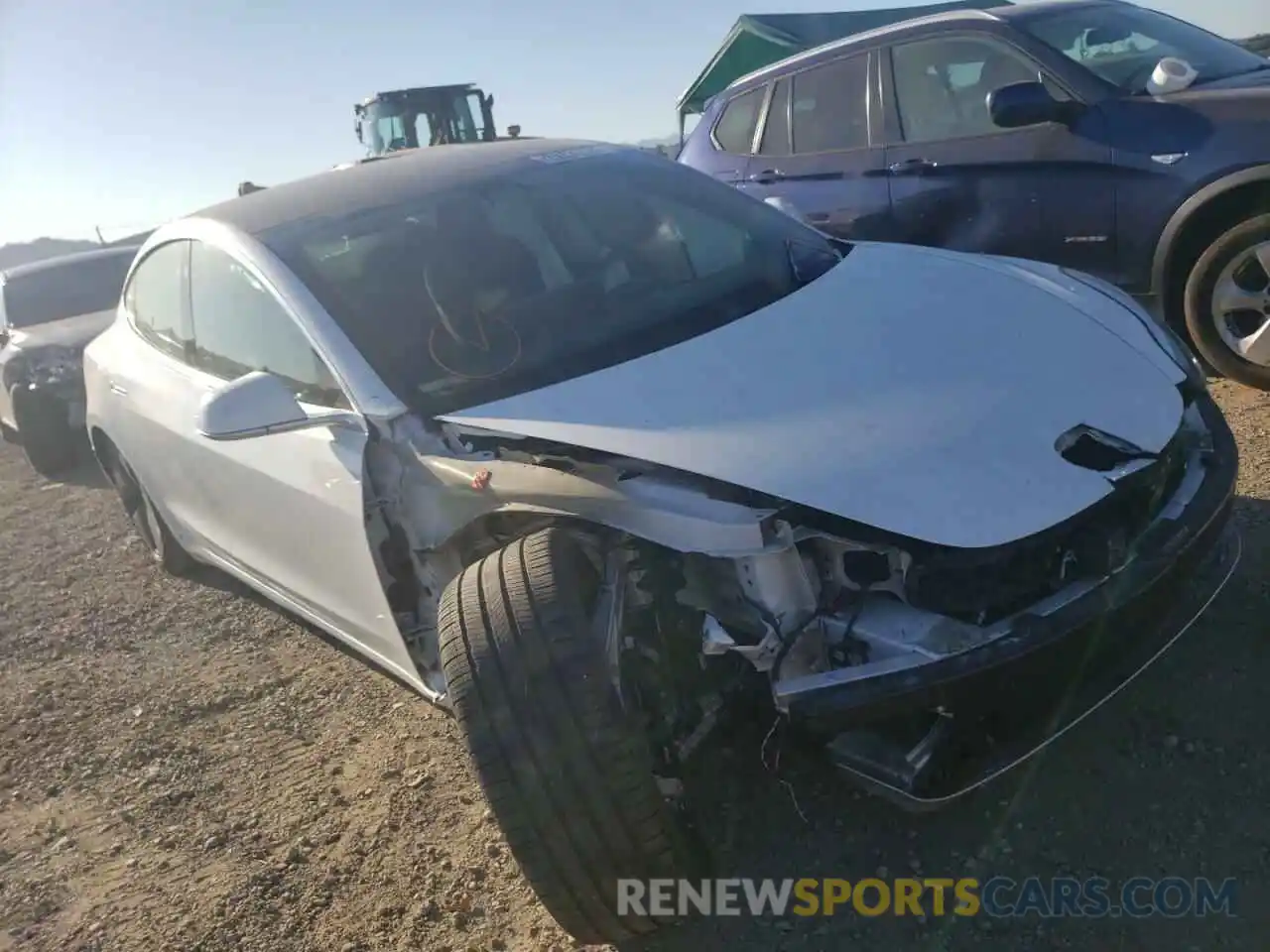 9 Photograph of a damaged car 5YJ3E1EA1KF464733 TESLA MODEL 3 2019