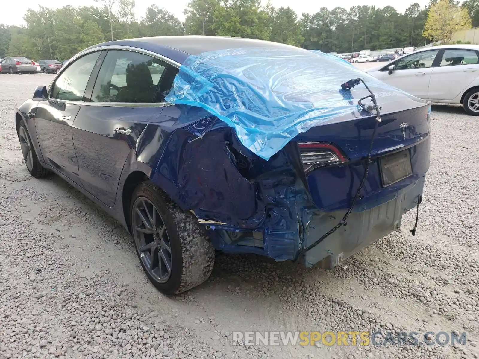 9 Photograph of a damaged car 5YJ3E1EA1KF482679 TESLA MODEL 3 2019