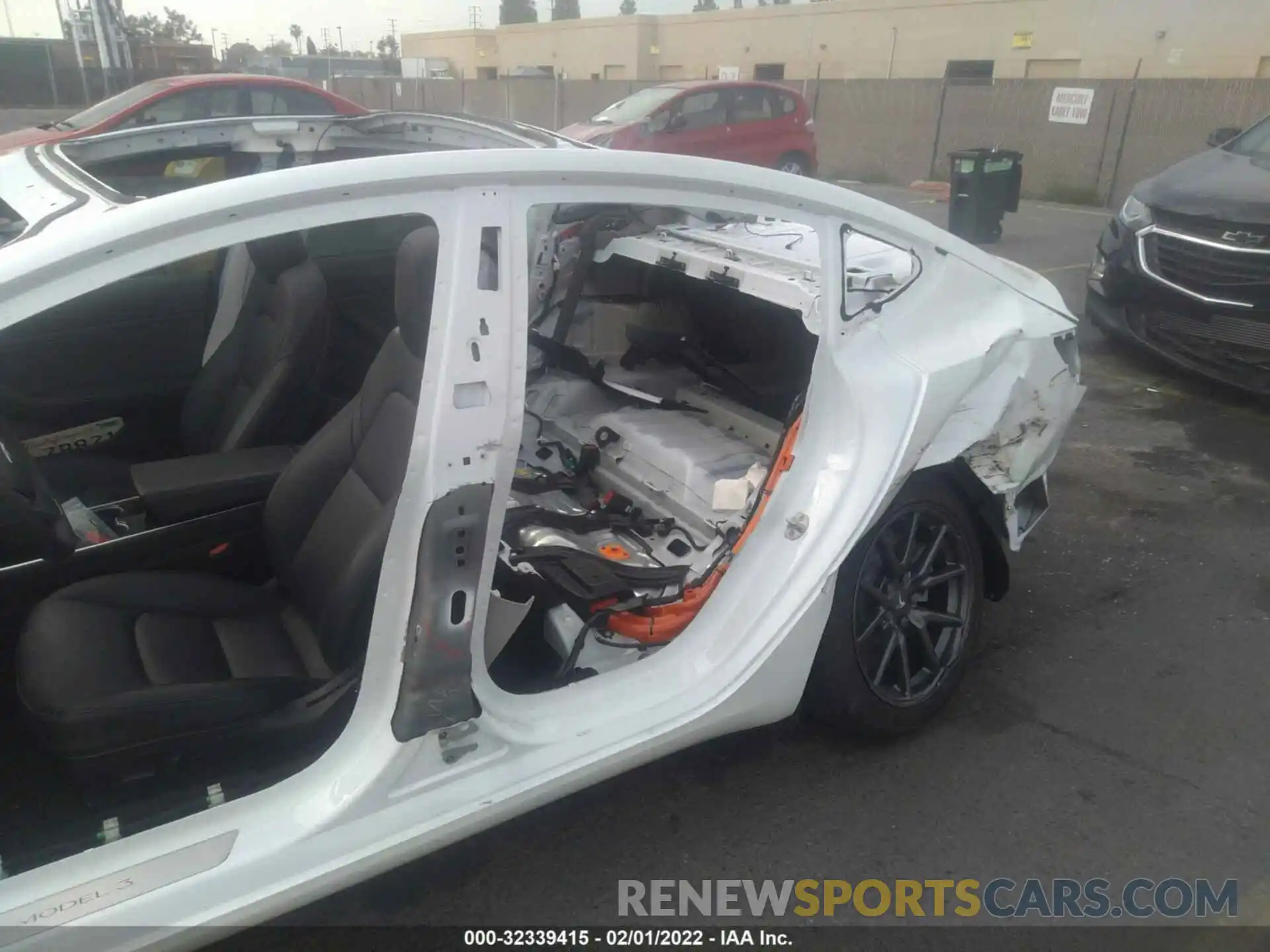 6 Photograph of a damaged car 5YJ3E1EA1KF484545 TESLA MODEL 3 2019