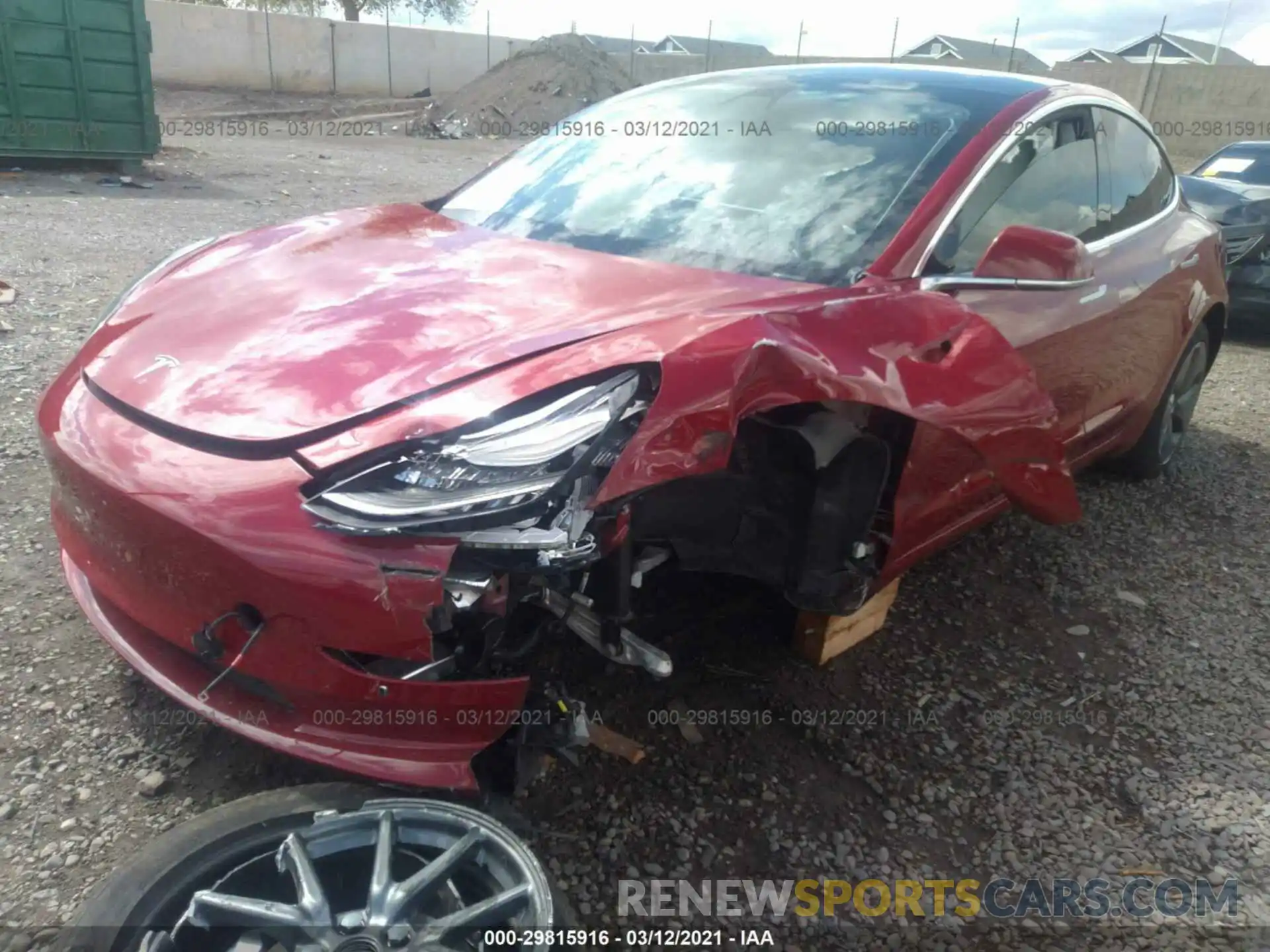 6 Photograph of a damaged car 5YJ3E1EA1KF508973 TESLA MODEL 3 2019