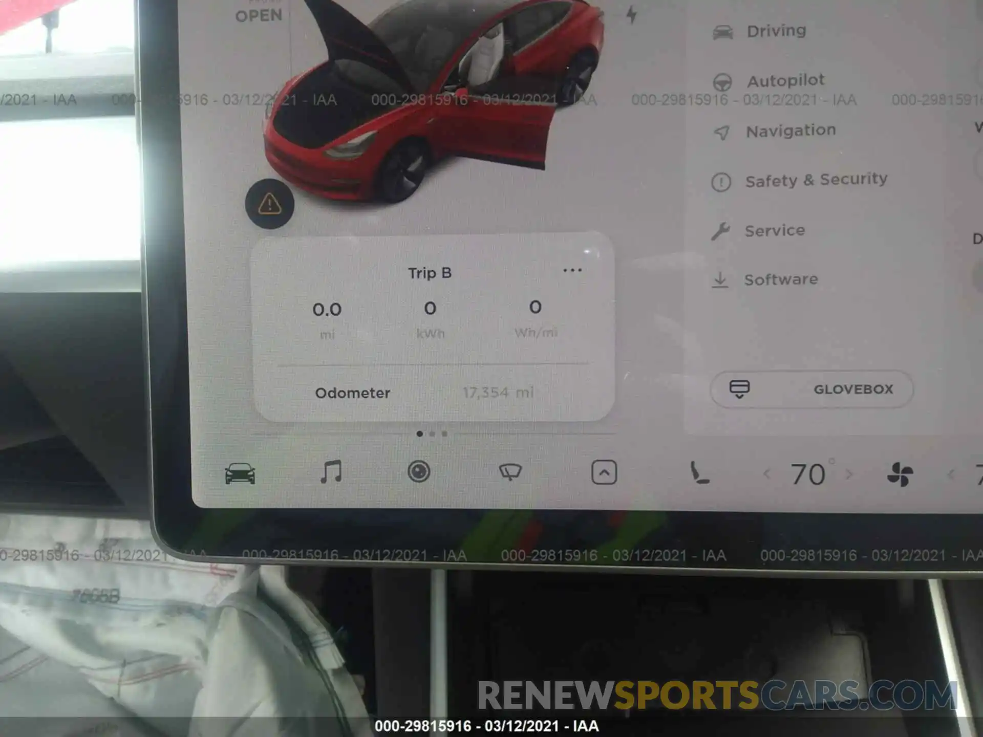 7 Photograph of a damaged car 5YJ3E1EA1KF508973 TESLA MODEL 3 2019