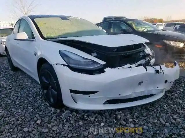 1 Photograph of a damaged car 5YJ3E1EA1KF515146 TESLA MODEL 3 2019