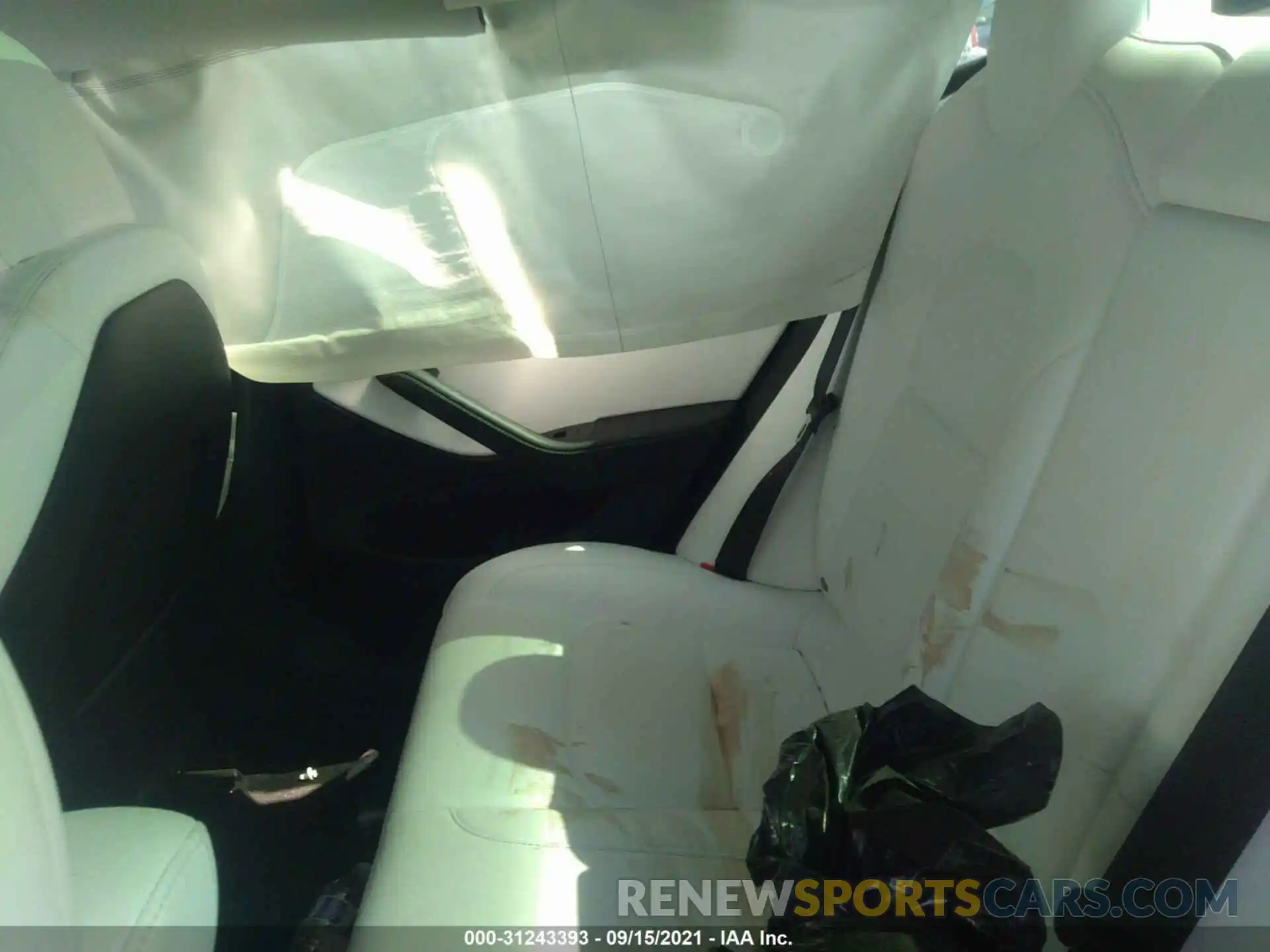 8 Photograph of a damaged car 5YJ3E1EA1KF537003 TESLA MODEL 3 2019