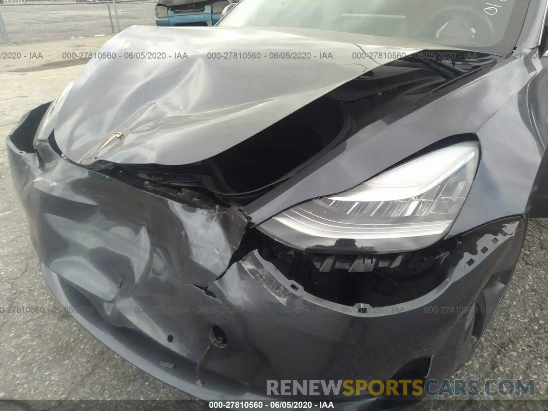 6 Photograph of a damaged car 5YJ3E1EA2KF190183 TESLA MODEL 3 2019