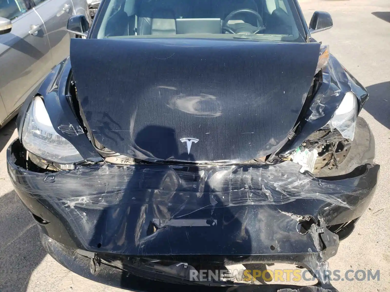 7 Photograph of a damaged car 5YJ3E1EA2KF192922 TESLA MODEL 3 2019