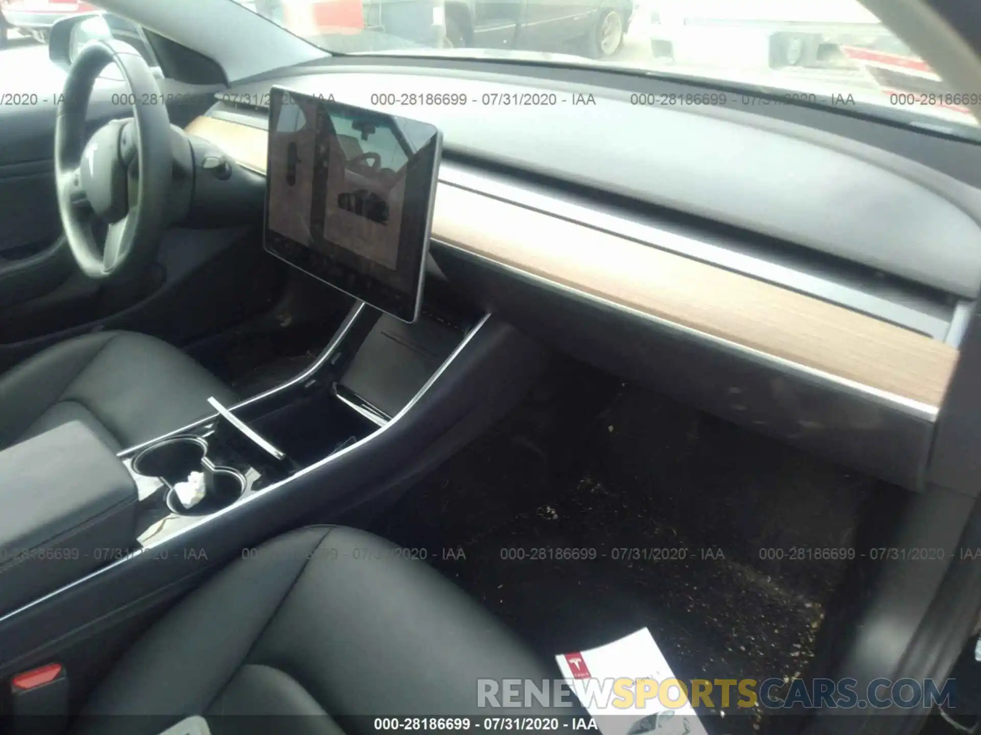 5 Photograph of a damaged car 5YJ3E1EA2KF297458 TESLA MODEL 3 2019