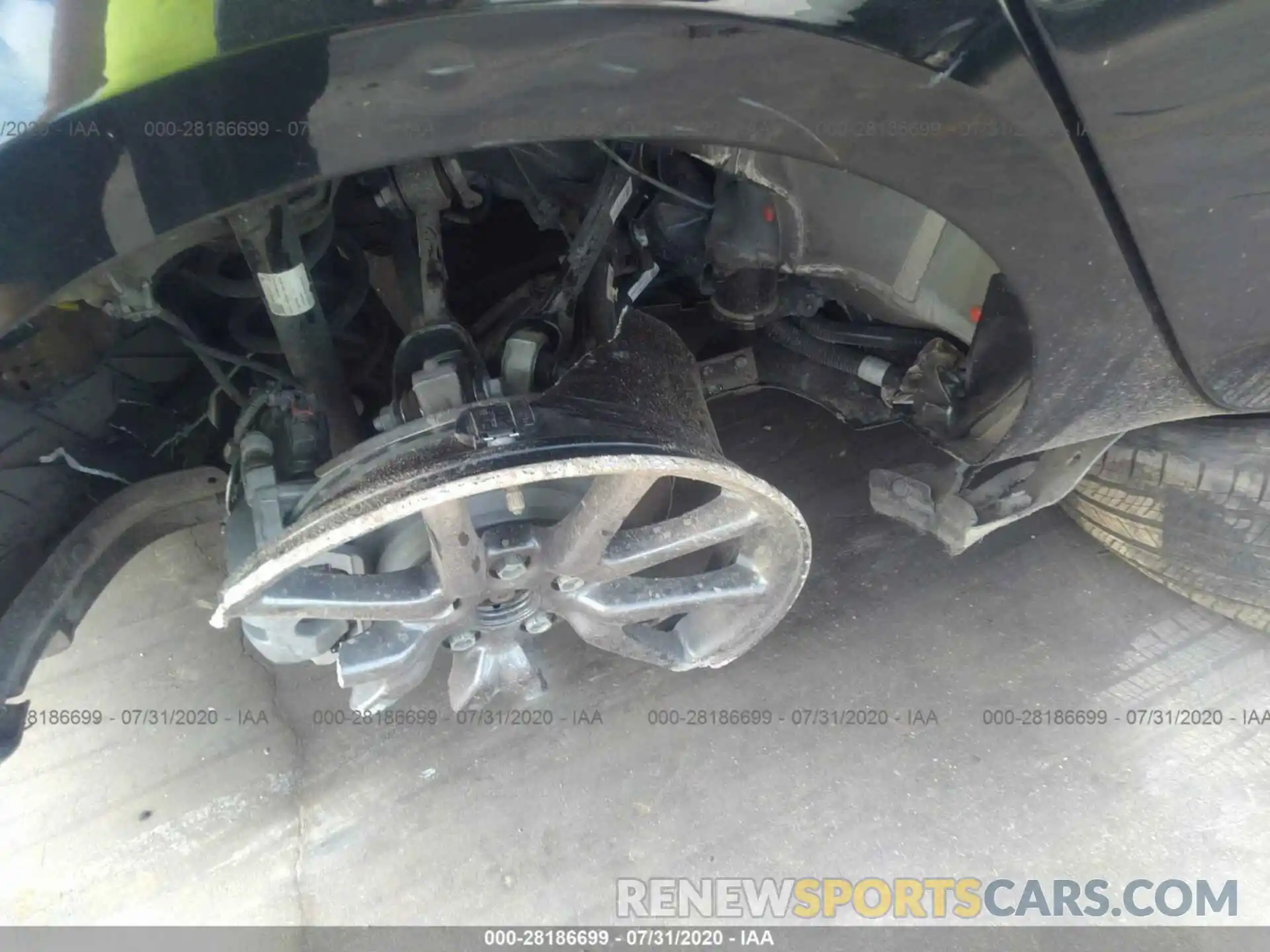 6 Photograph of a damaged car 5YJ3E1EA2KF297458 TESLA MODEL 3 2019