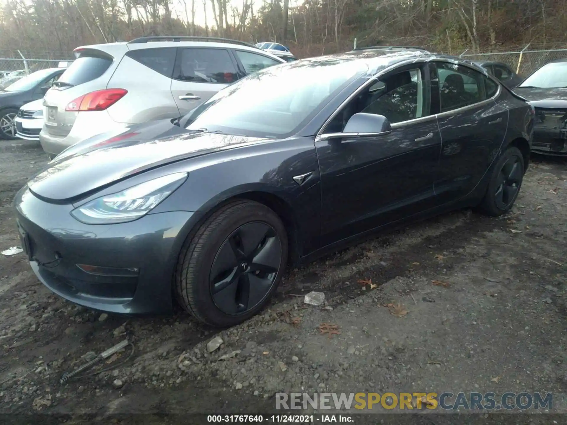 2 Фотография поврежденного автомобиля 5YJ3E1EA2KF298657 TESLA MODEL 3 2019