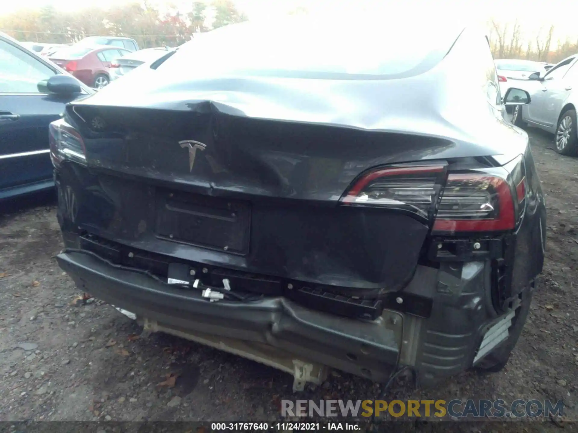 6 Photograph of a damaged car 5YJ3E1EA2KF298657 TESLA MODEL 3 2019