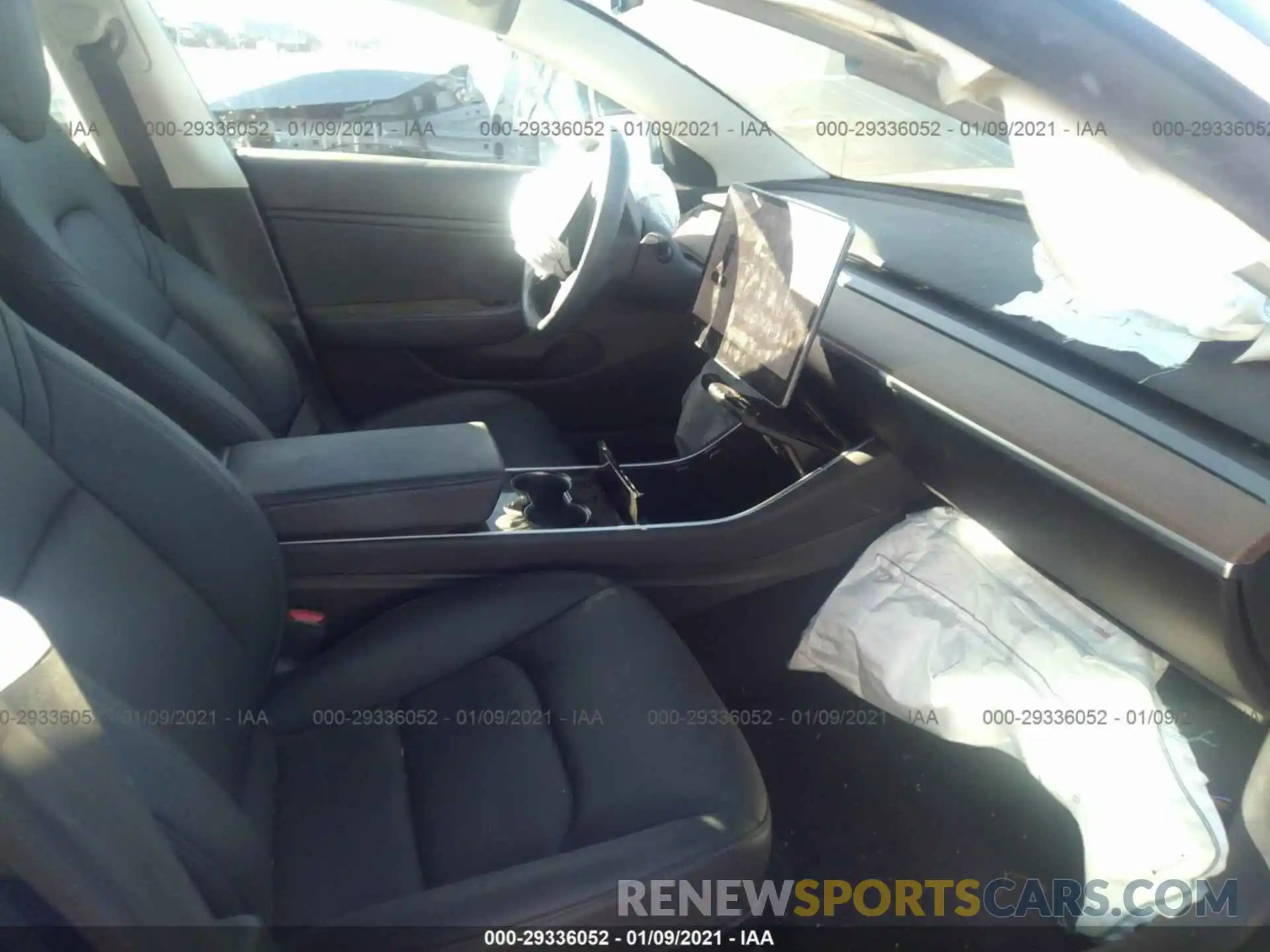 5 Photograph of a damaged car 5YJ3E1EA2KF301220 TESLA MODEL 3 2019