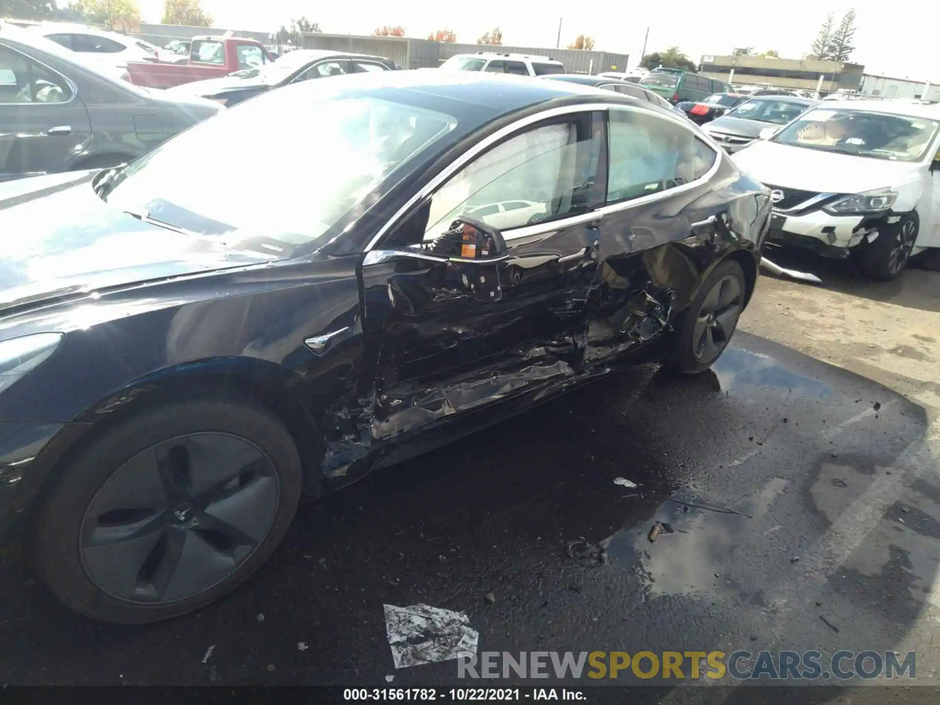 6 Photograph of a damaged car 5YJ3E1EA2KF304716 TESLA MODEL 3 2019