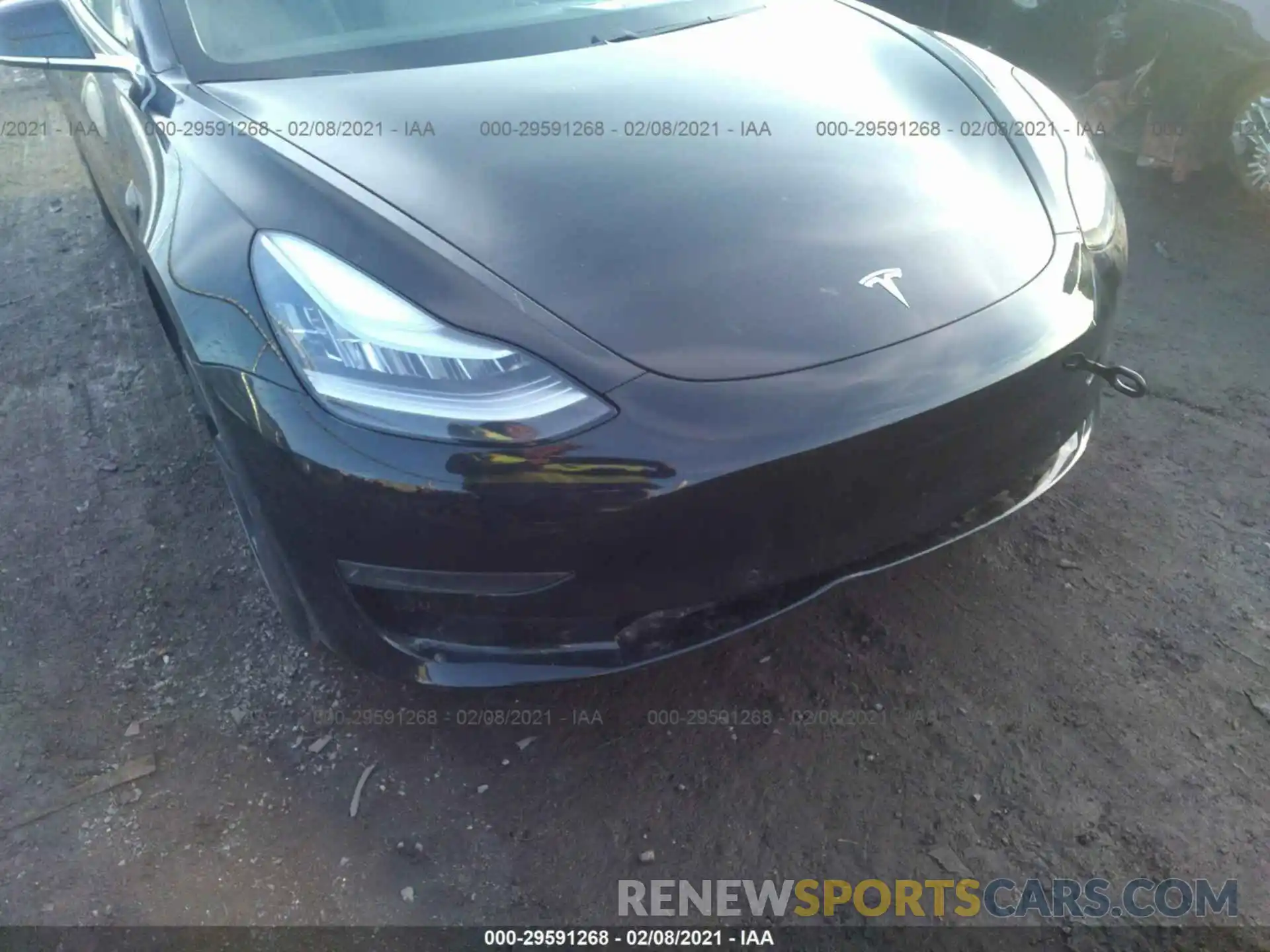 6 Photograph of a damaged car 5YJ3E1EA2KF305753 TESLA MODEL 3 2019