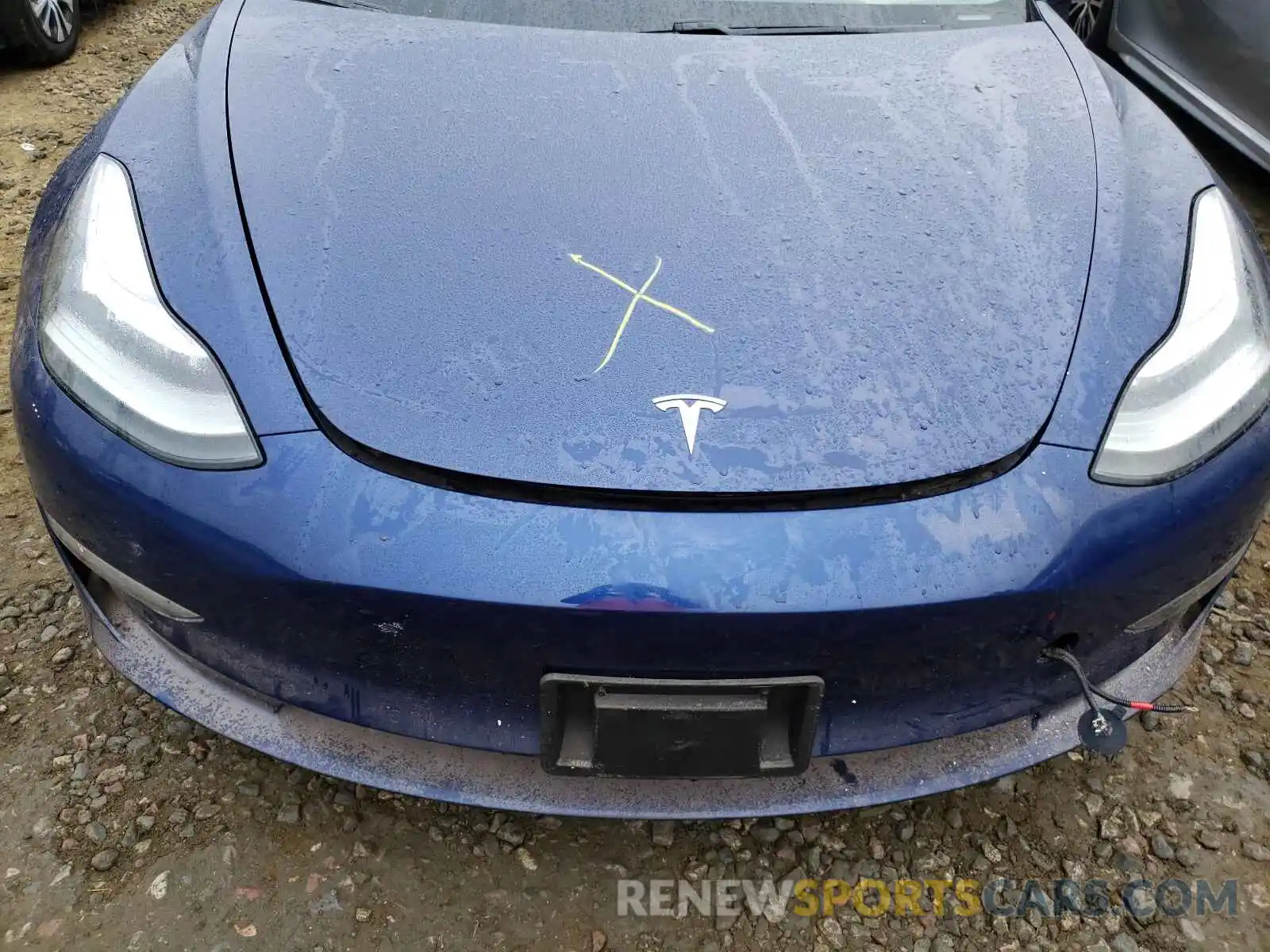 7 Photograph of a damaged car 5YJ3E1EA2KF306658 TESLA MODEL 3 2019