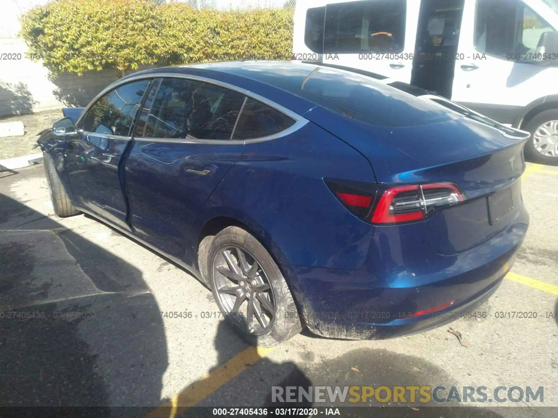 3 Фотография поврежденного автомобиля 5YJ3E1EA2KF307096 TESLA MODEL 3 2019