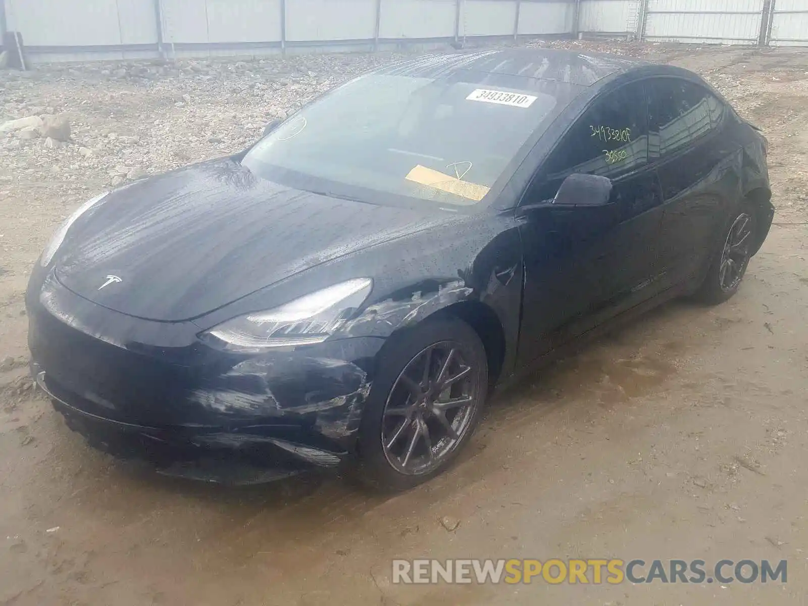 2 Фотография поврежденного автомобиля 5YJ3E1EA2KF307115 TESLA MODEL 3 2019