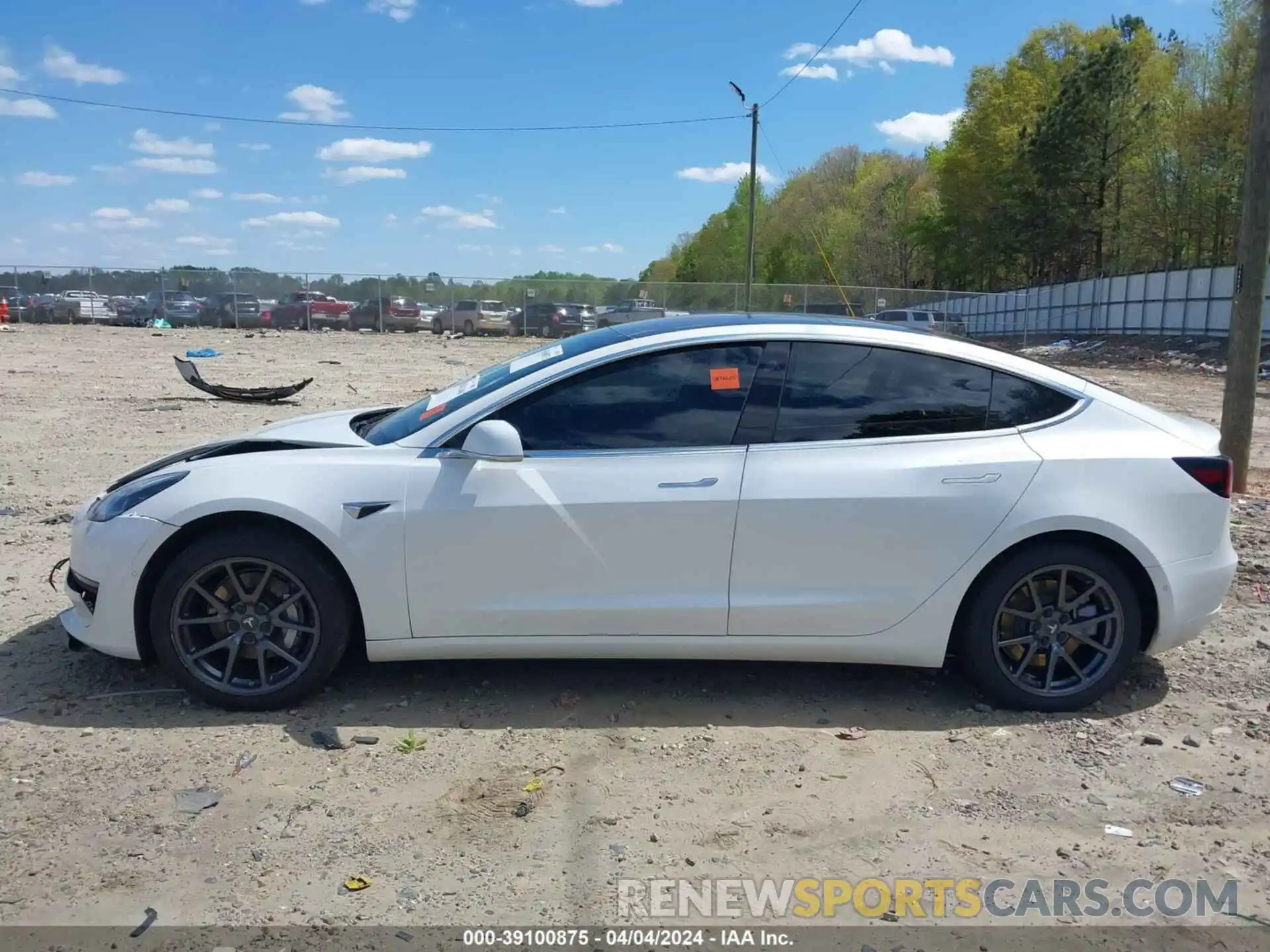 14 Photograph of a damaged car 5YJ3E1EA2KF309799 TESLA MODEL 3 2019