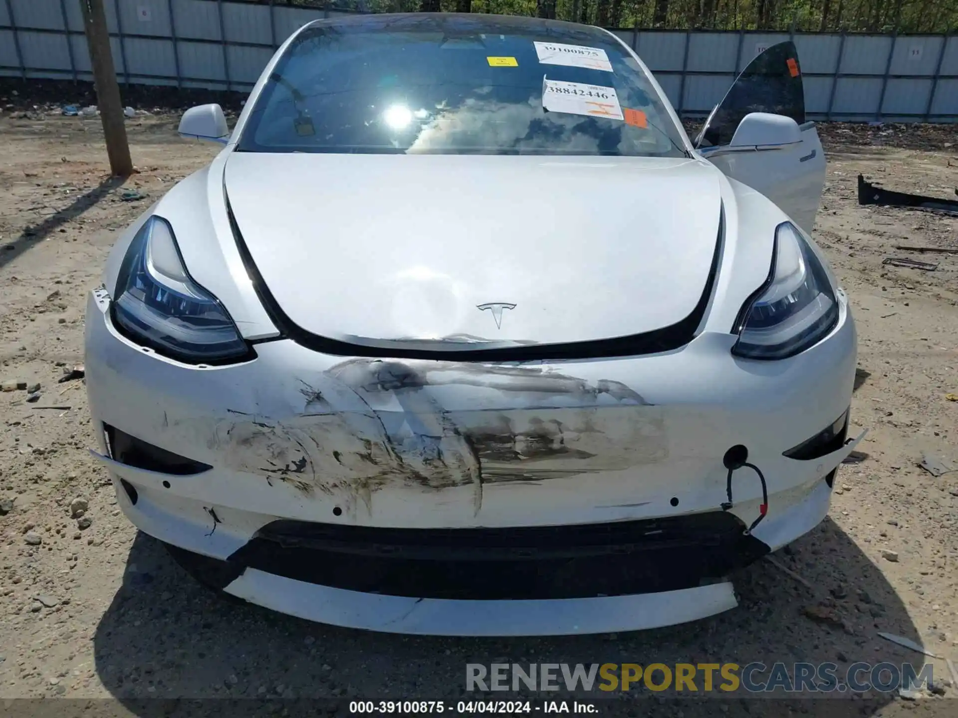 6 Photograph of a damaged car 5YJ3E1EA2KF309799 TESLA MODEL 3 2019