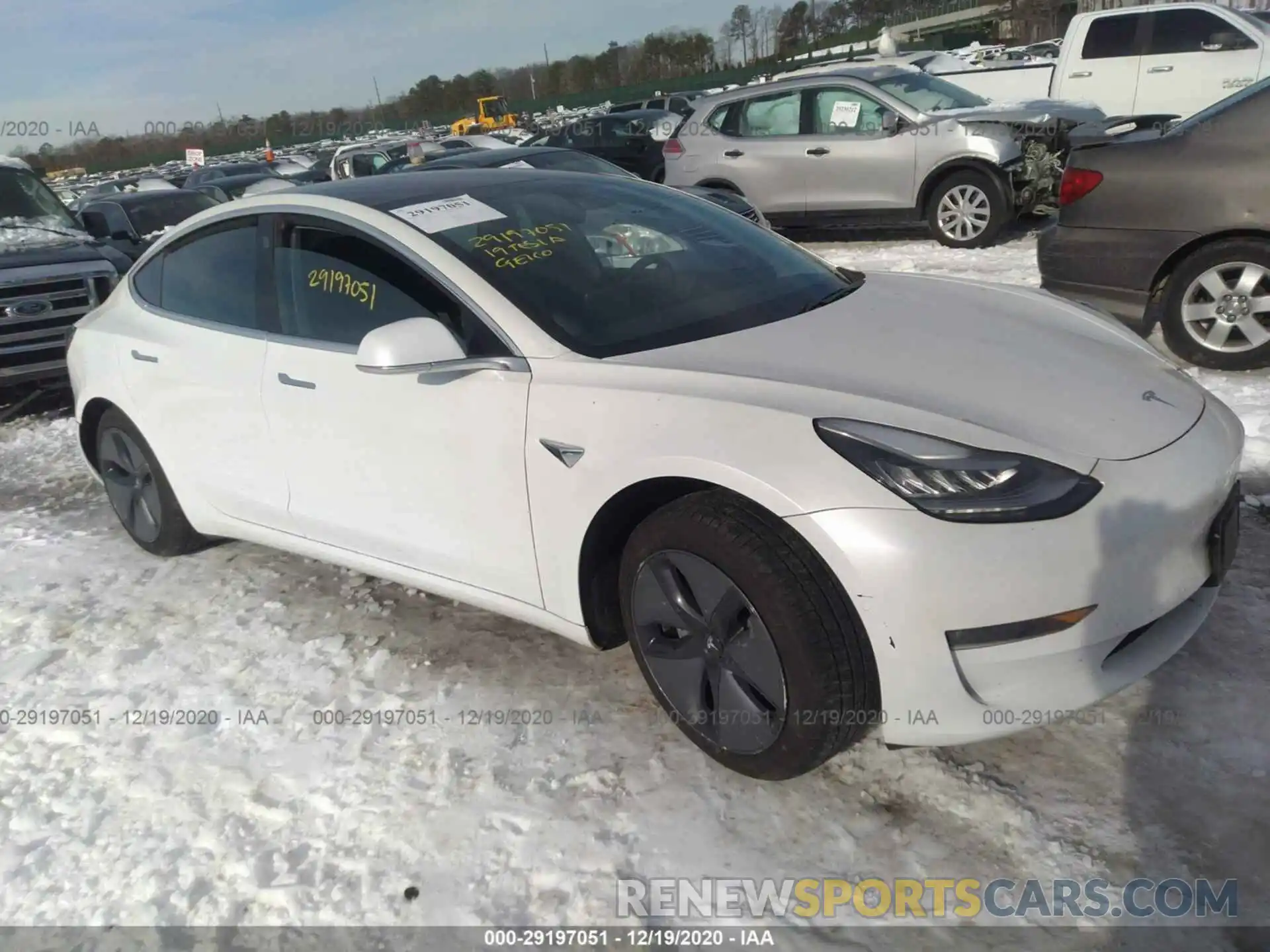 1 Фотография поврежденного автомобиля 5YJ3E1EA2KF310080 TESLA MODEL 3 2019