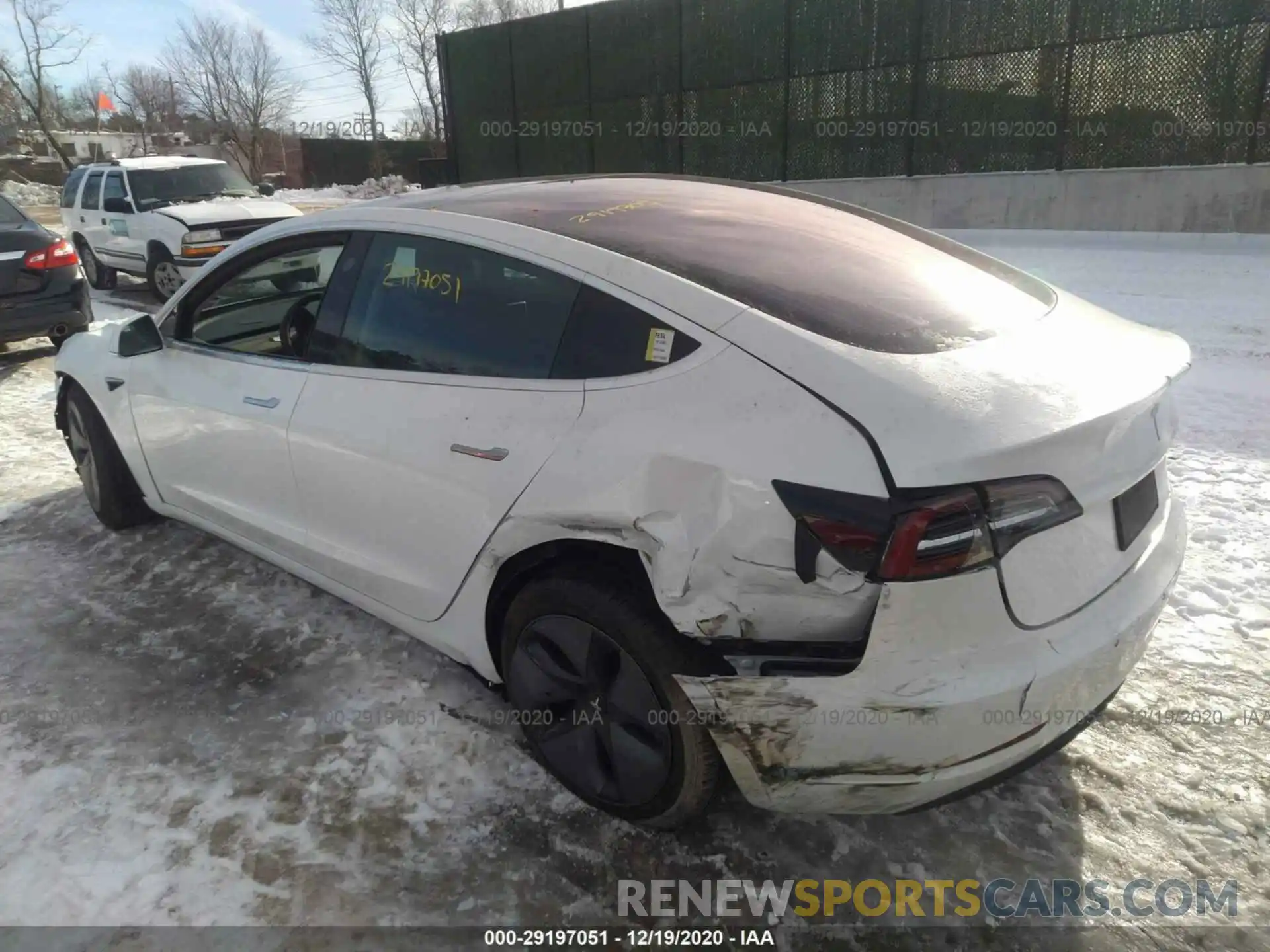 3 Photograph of a damaged car 5YJ3E1EA2KF310080 TESLA MODEL 3 2019