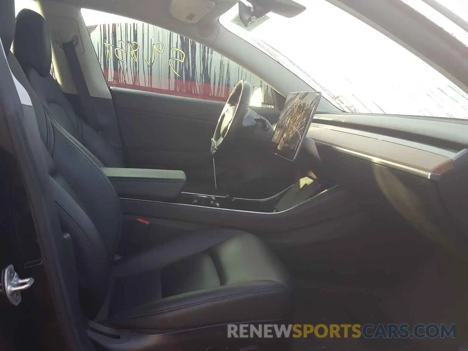 5 Photograph of a damaged car 5YJ3E1EA2KF310628 TESLA MODEL 3 2019