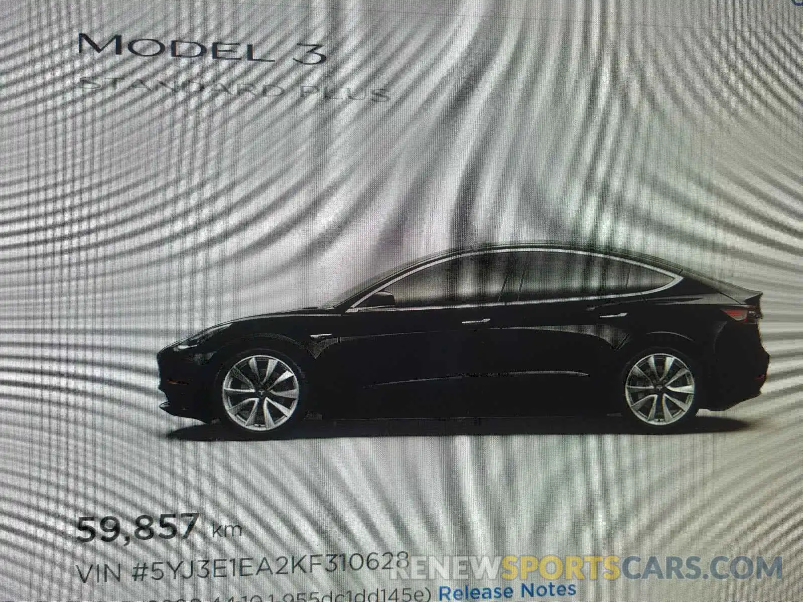 8 Photograph of a damaged car 5YJ3E1EA2KF310628 TESLA MODEL 3 2019