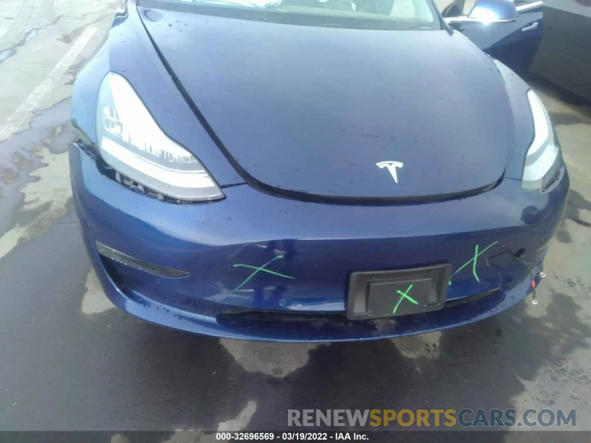 6 Photograph of a damaged car 5YJ3E1EA2KF311567 TESLA MODEL 3 2019