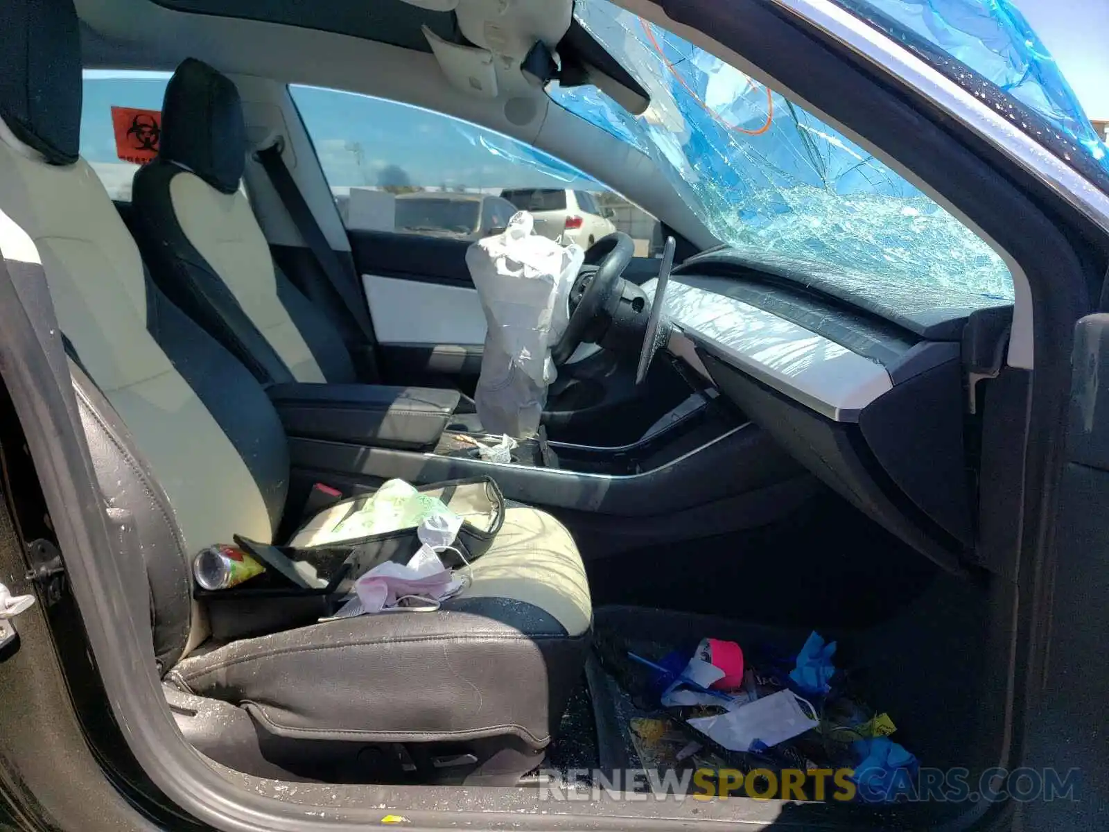 5 Photograph of a damaged car 5YJ3E1EA2KF311973 TESLA MODEL 3 2019