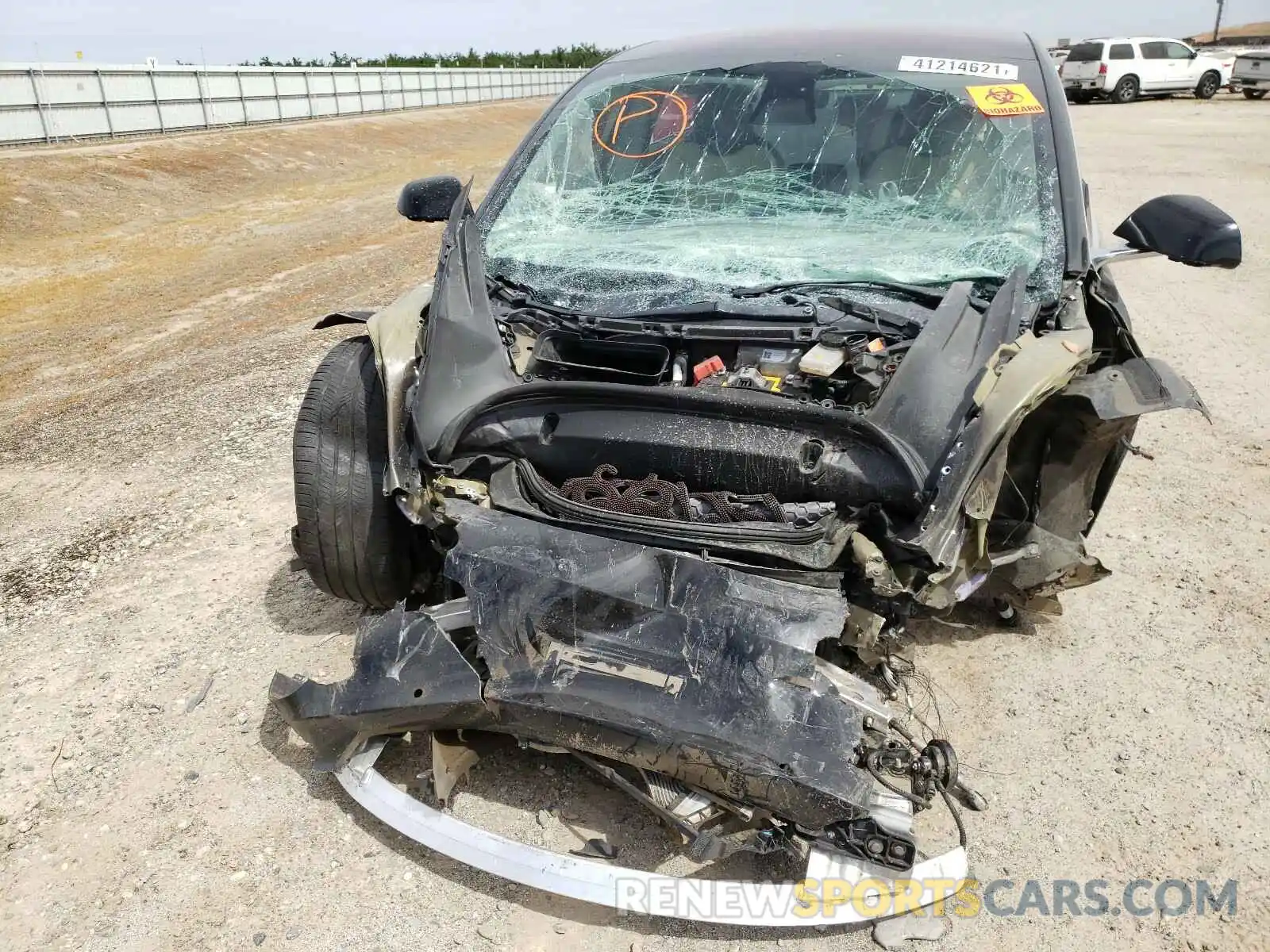 9 Photograph of a damaged car 5YJ3E1EA2KF311973 TESLA MODEL 3 2019