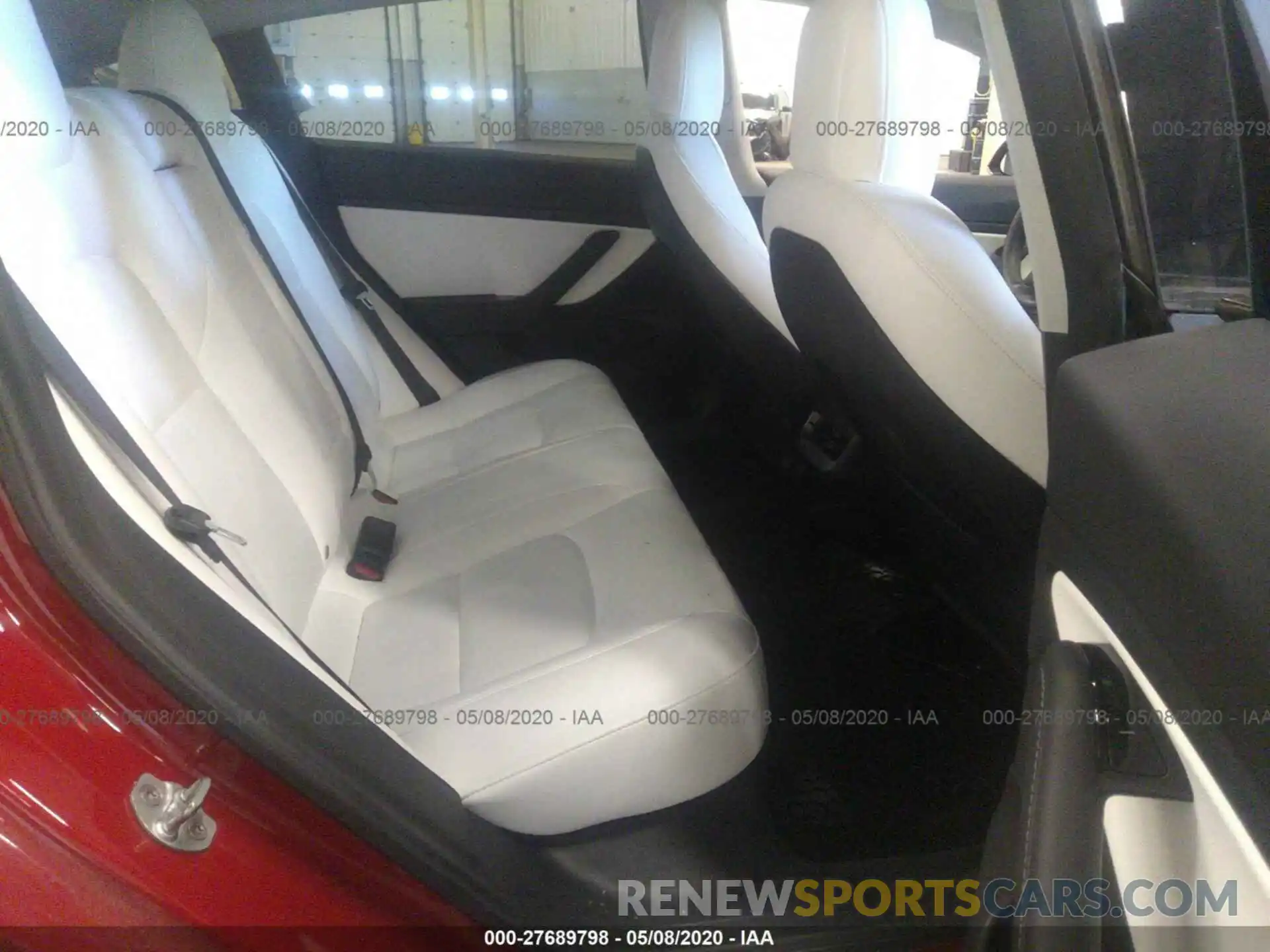 8 Фотография поврежденного автомобиля 5YJ3E1EA2KF312816 TESLA MODEL 3 2019