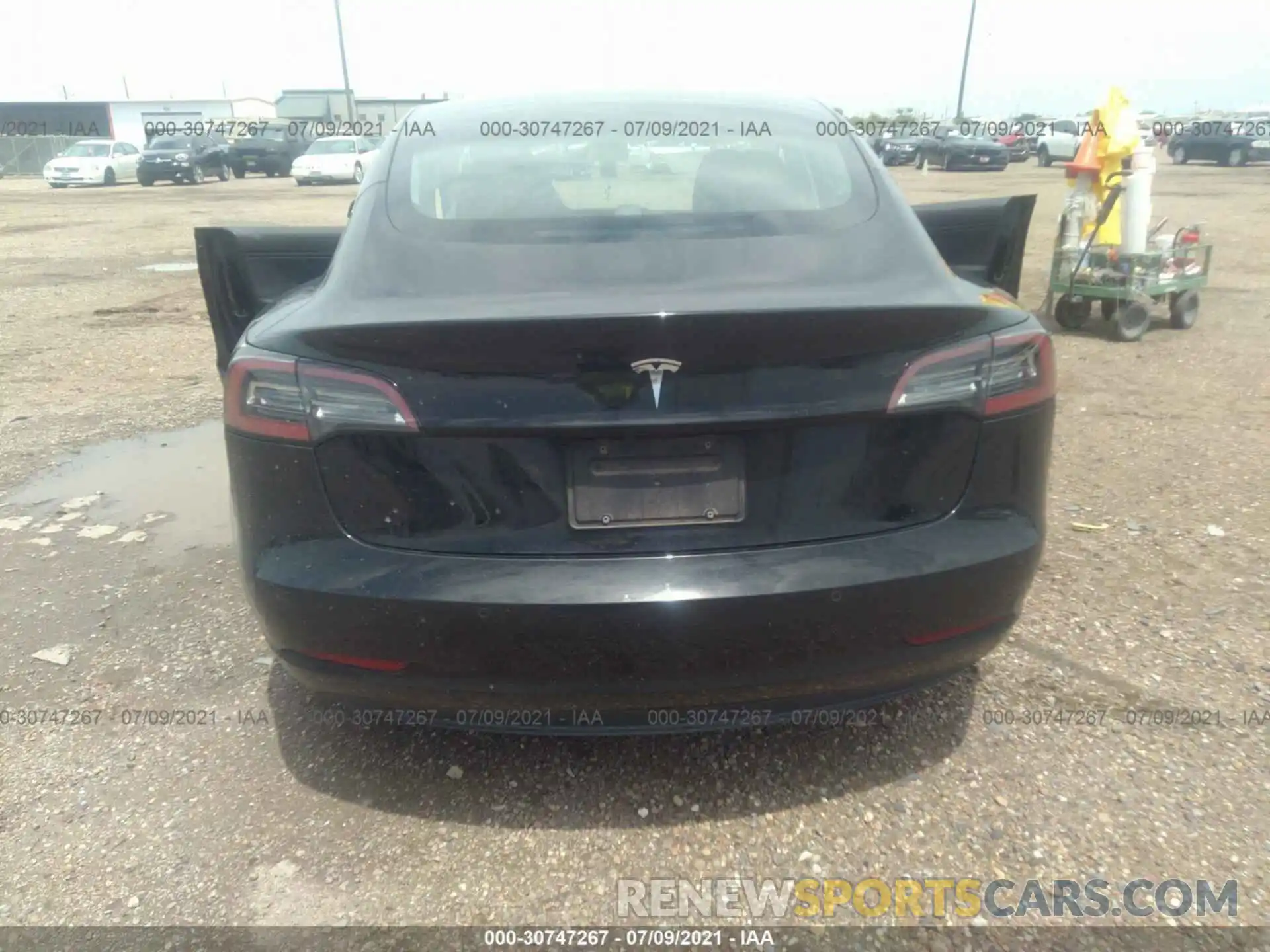 6 Фотография поврежденного автомобиля 5YJ3E1EA2KF313304 TESLA MODEL 3 2019