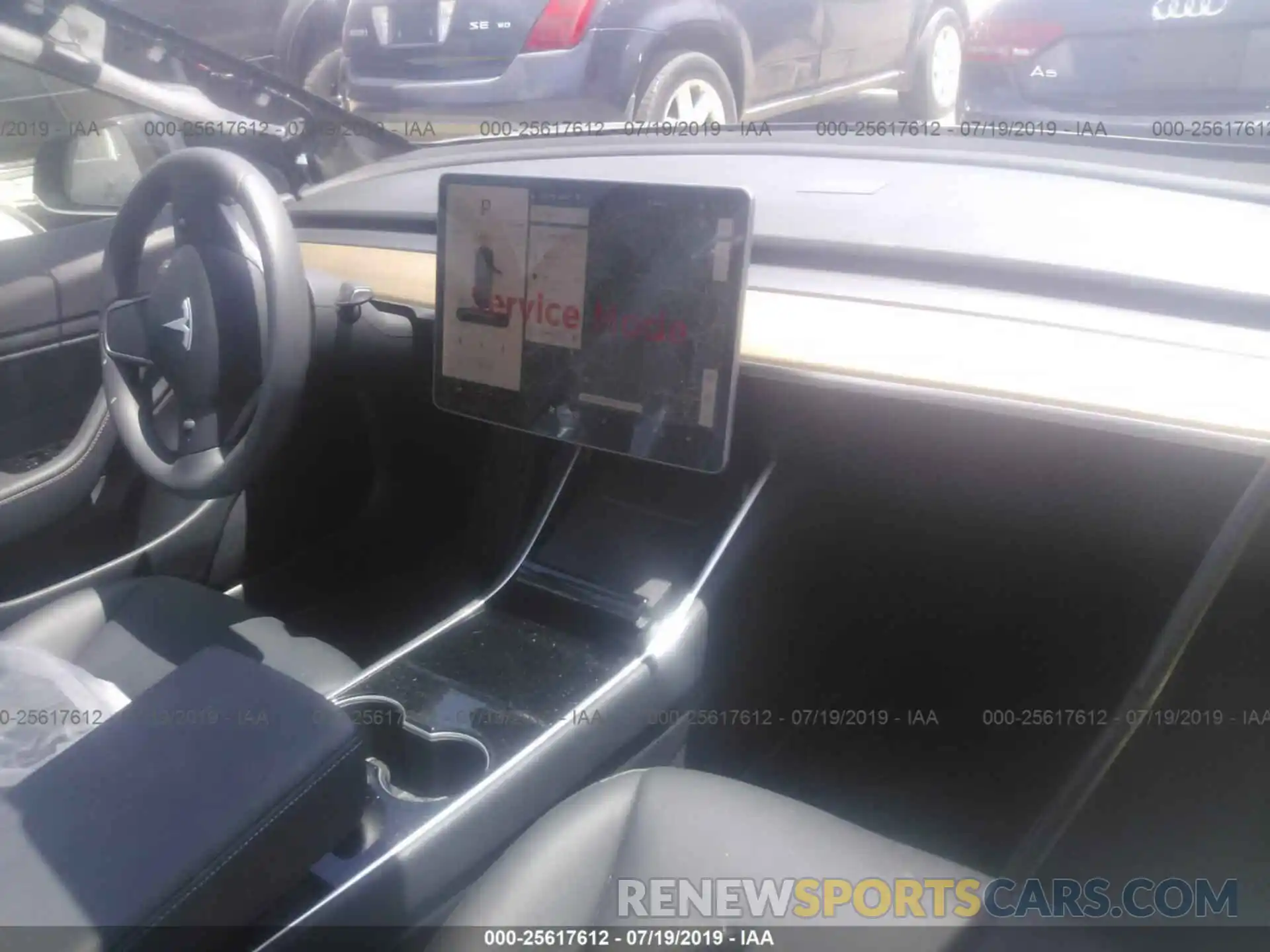 5 Photograph of a damaged car 5YJ3E1EA2KF313478 TESLA MODEL 3 2019