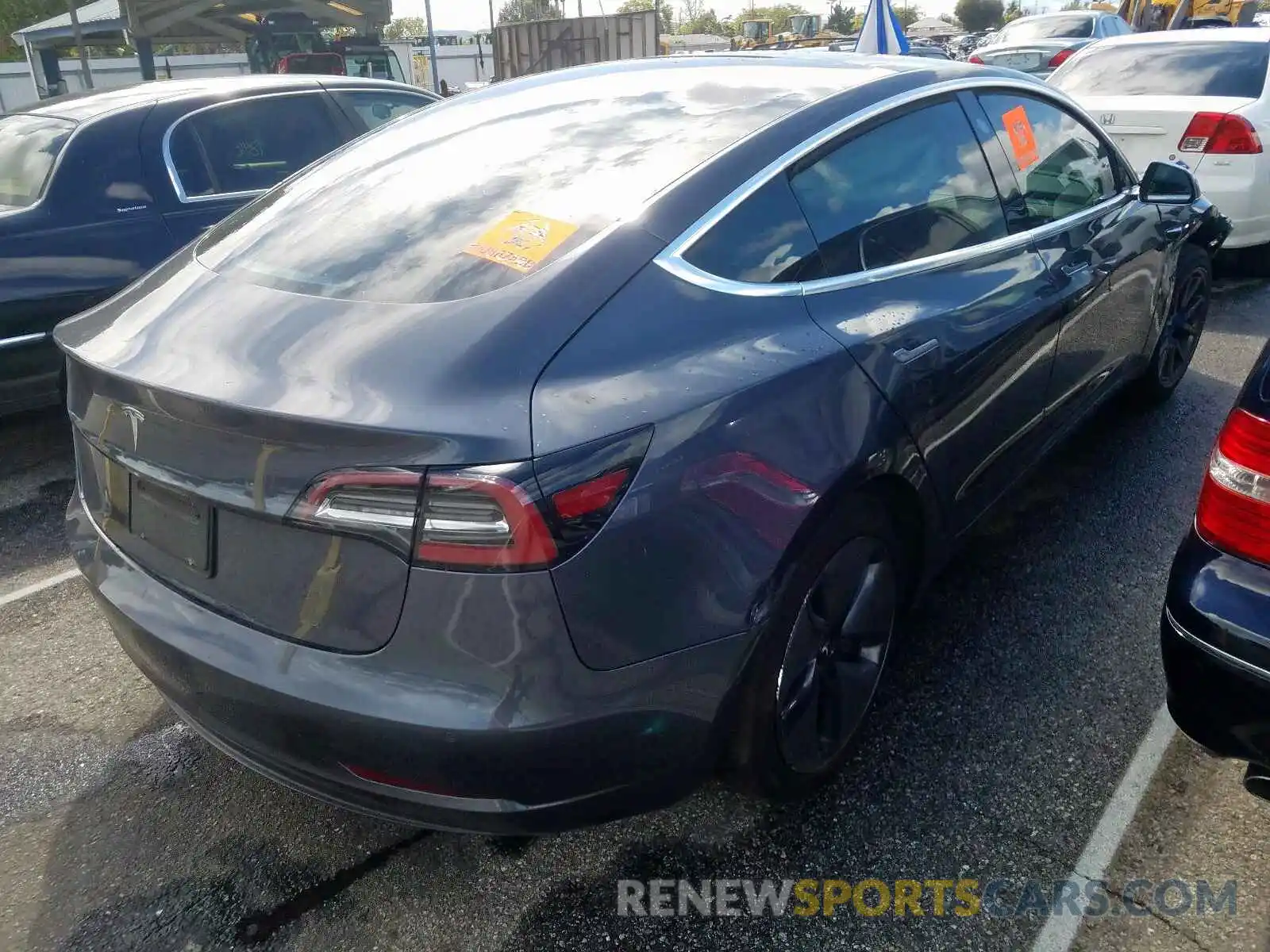 4 Photograph of a damaged car 5YJ3E1EA2KF313660 TESLA MODEL 3 2019