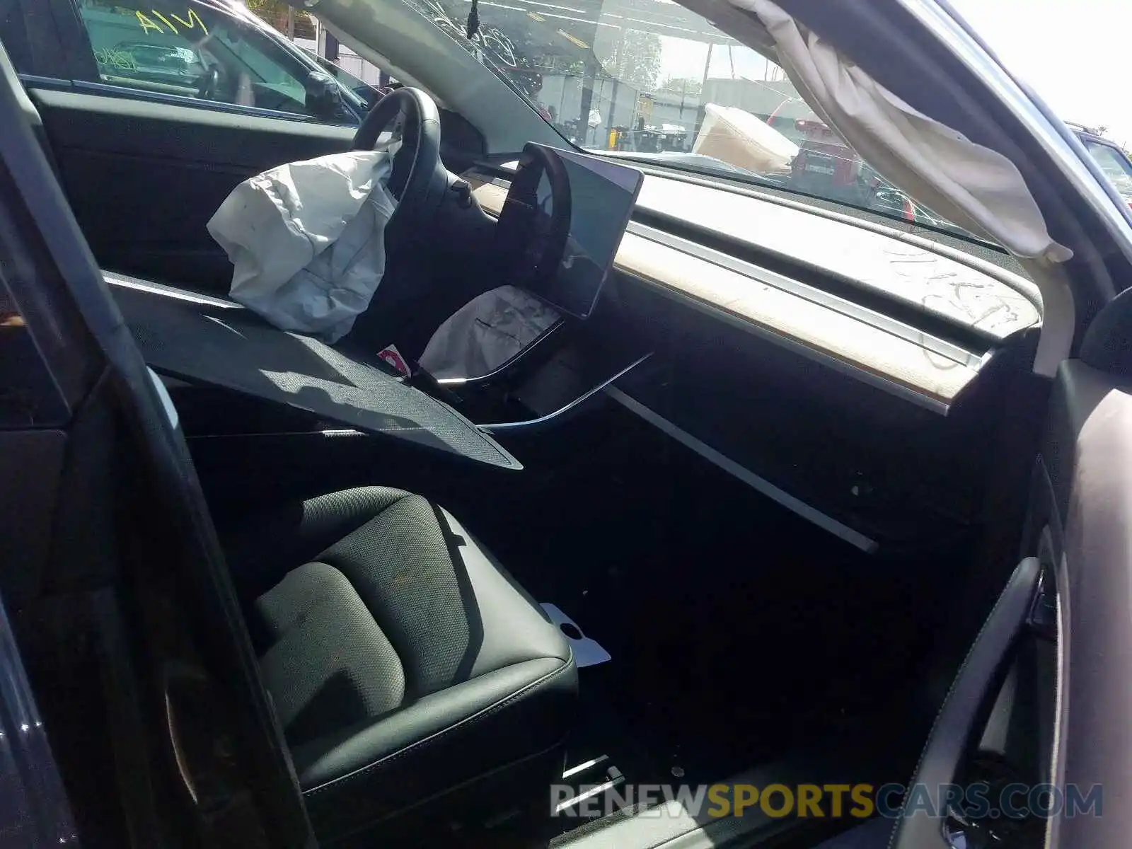 5 Photograph of a damaged car 5YJ3E1EA2KF313660 TESLA MODEL 3 2019