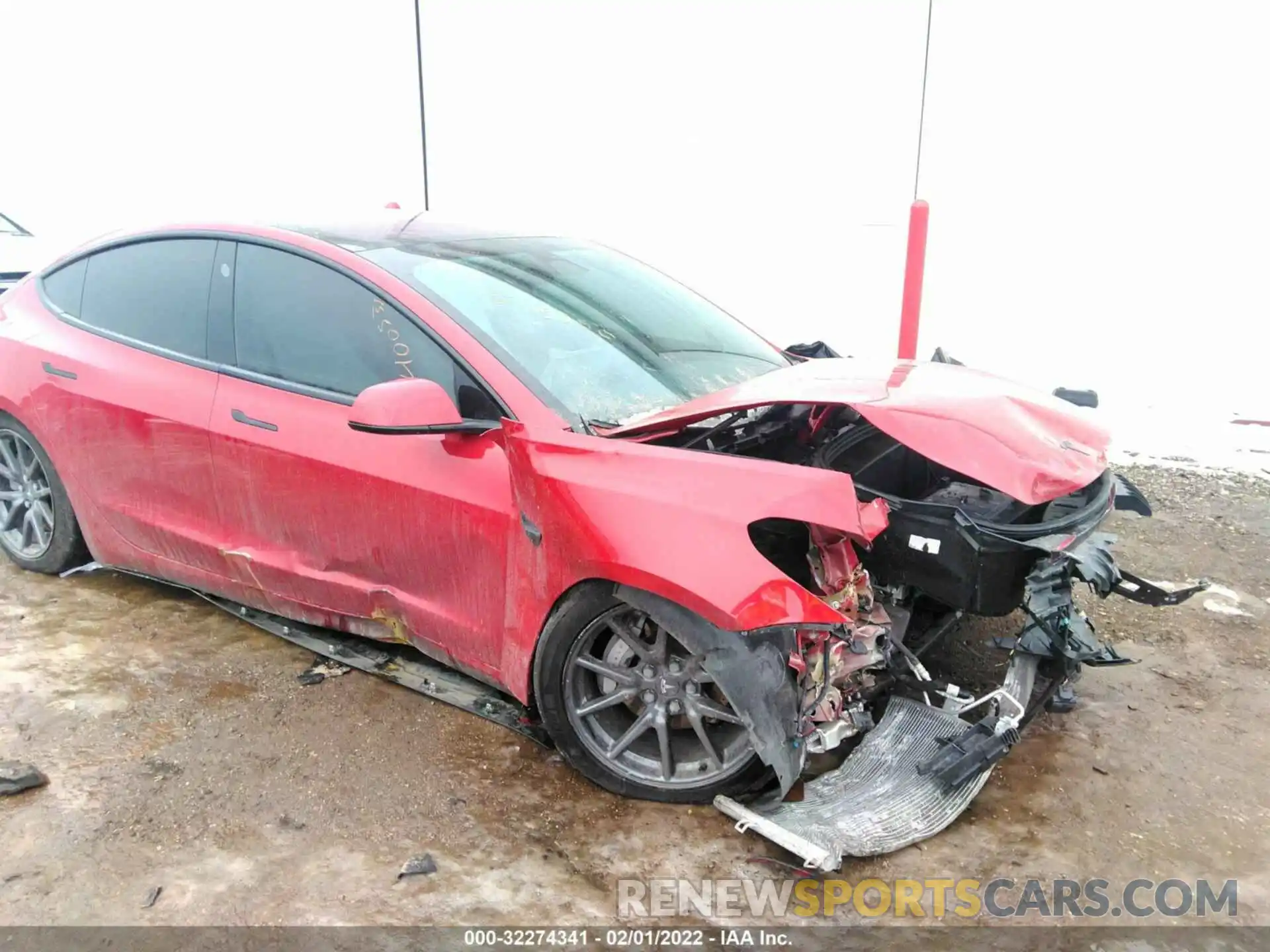 6 Photograph of a damaged car 5YJ3E1EA2KF314873 TESLA MODEL 3 2019