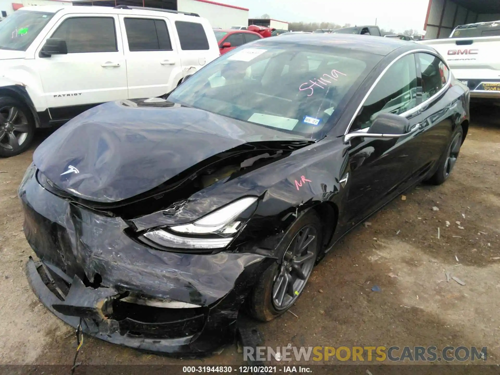 6 Photograph of a damaged car 5YJ3E1EA2KF325260 TESLA MODEL 3 2019