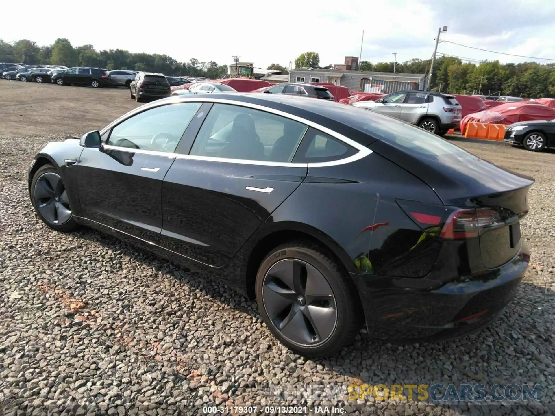 3 Photograph of a damaged car 5YJ3E1EA2KF331074 TESLA MODEL 3 2019