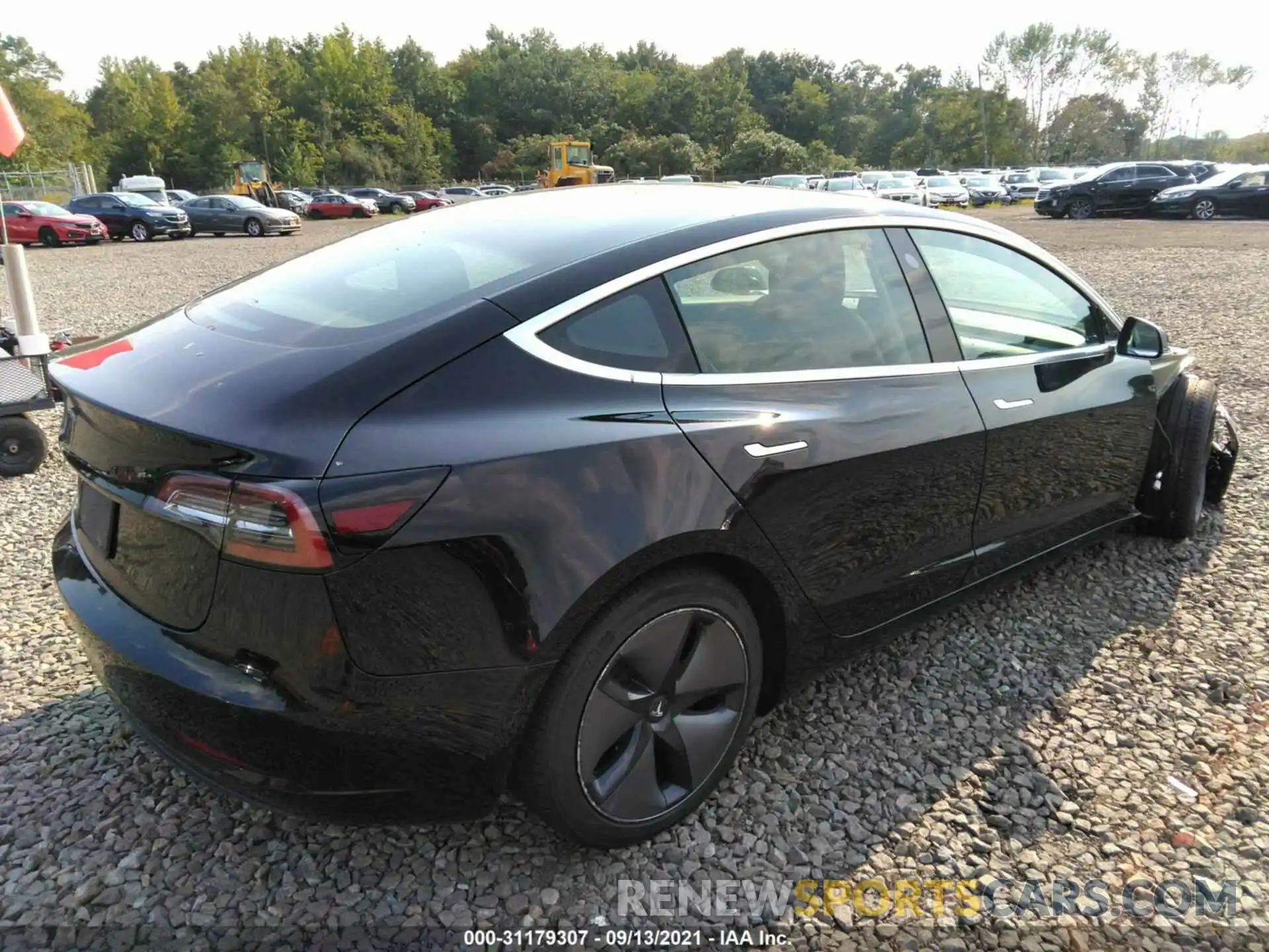 4 Photograph of a damaged car 5YJ3E1EA2KF331074 TESLA MODEL 3 2019