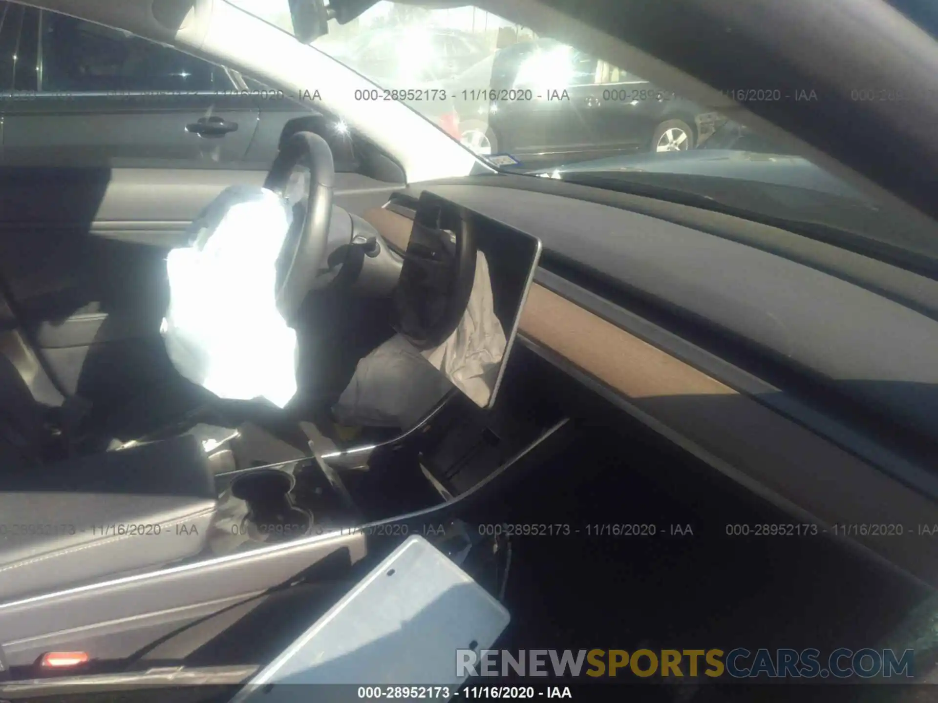 5 Photograph of a damaged car 5YJ3E1EA2KF331513 TESLA MODEL 3 2019