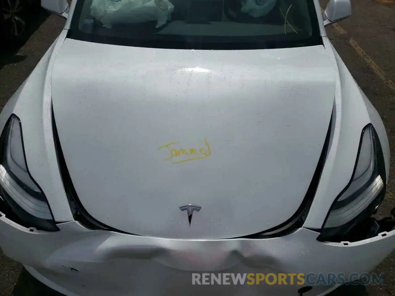 7 Photograph of a damaged car 5YJ3E1EA2KF332550 TESLA MODEL 3 2019