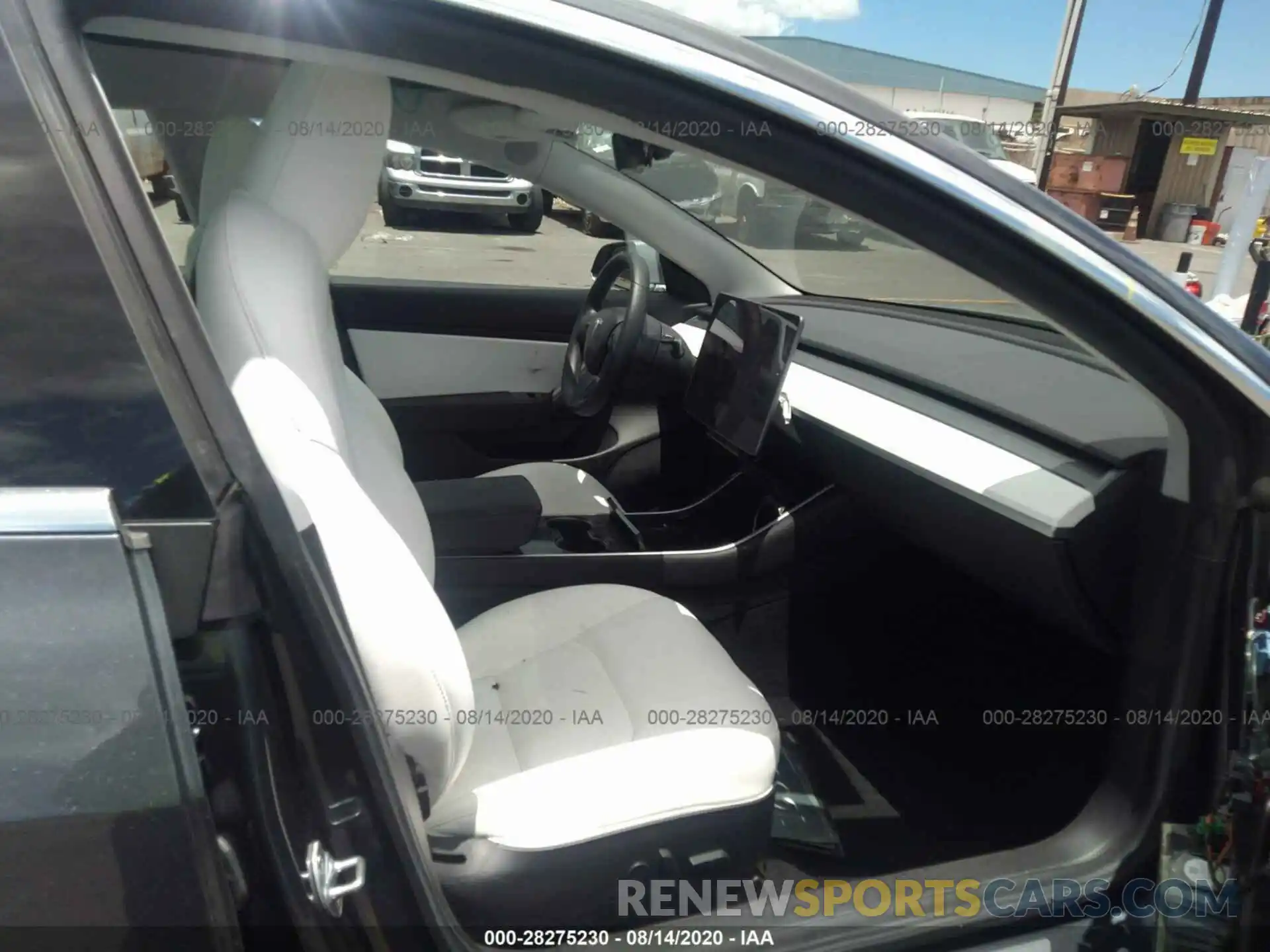 5 Photograph of a damaged car 5YJ3E1EA2KF332645 TESLA MODEL 3 2019