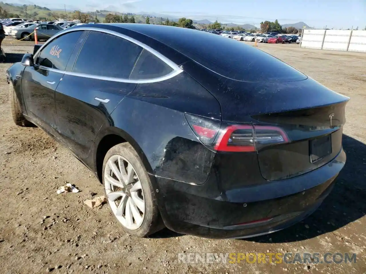 3 Фотография поврежденного автомобиля 5YJ3E1EA2KF357450 TESLA MODEL 3 2019