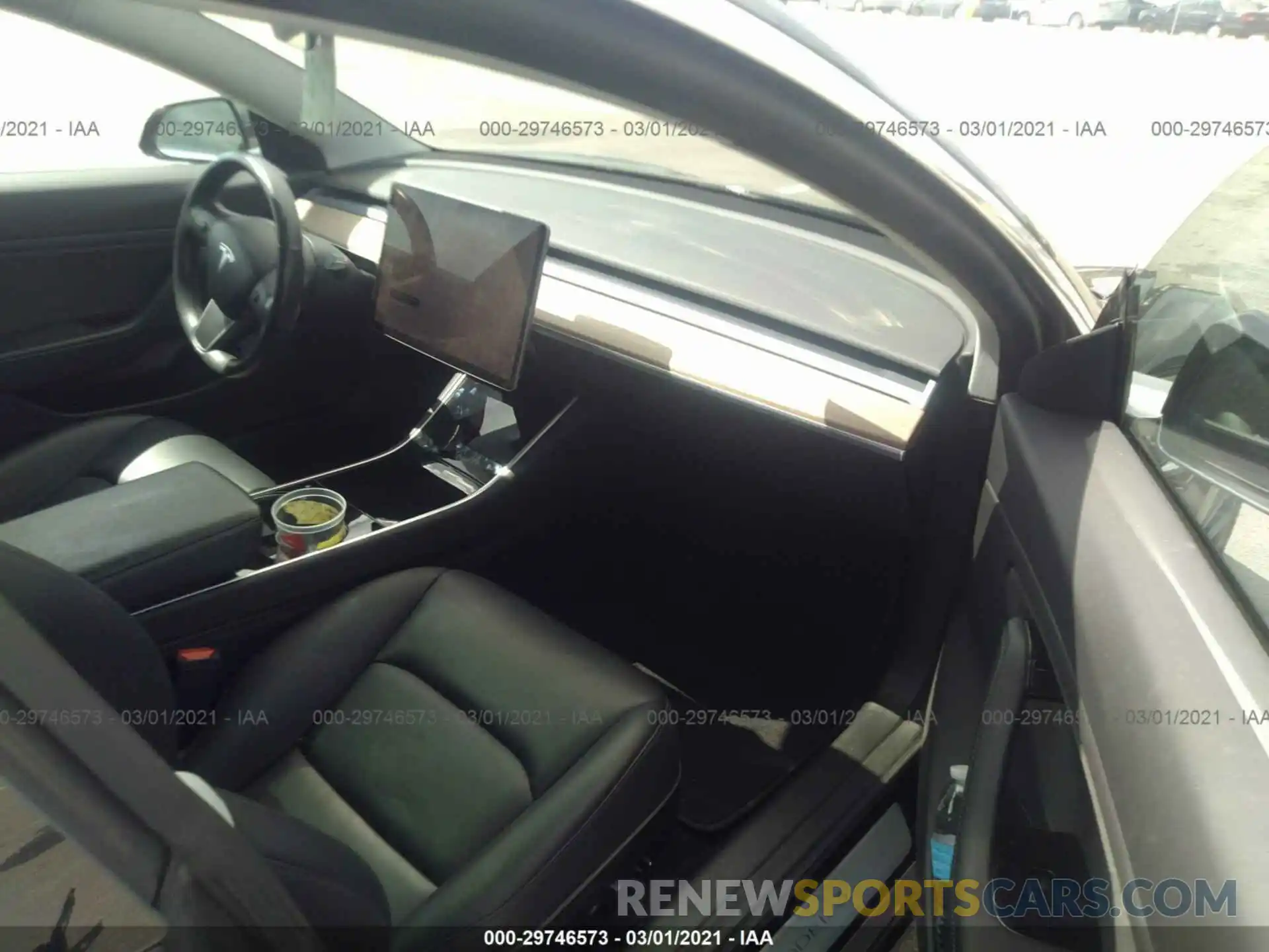 5 Photograph of a damaged car 5YJ3E1EA2KF361773 TESLA MODEL 3 2019