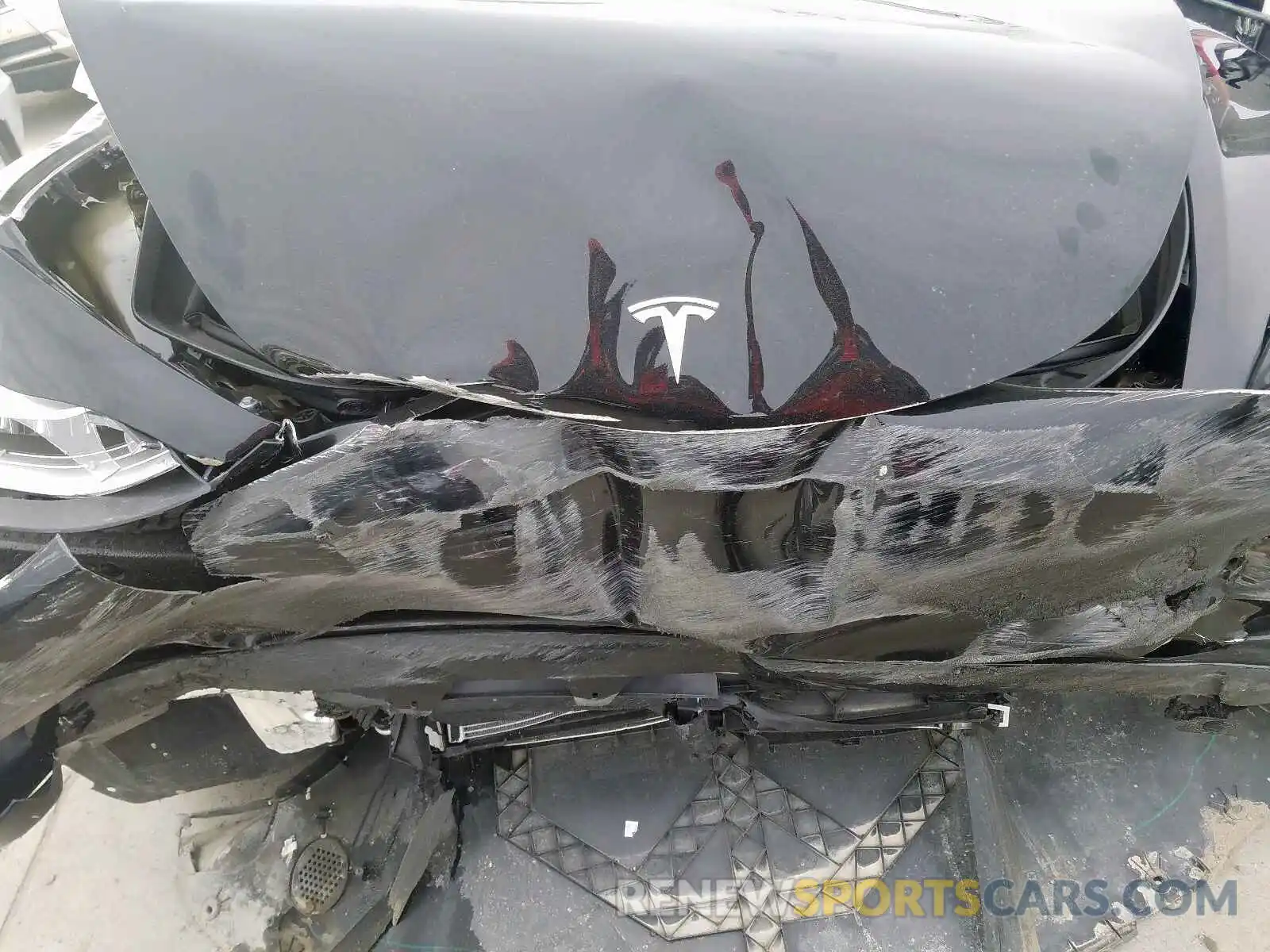 7 Photograph of a damaged car 5YJ3E1EA2KF398936 TESLA MODEL 3 2019